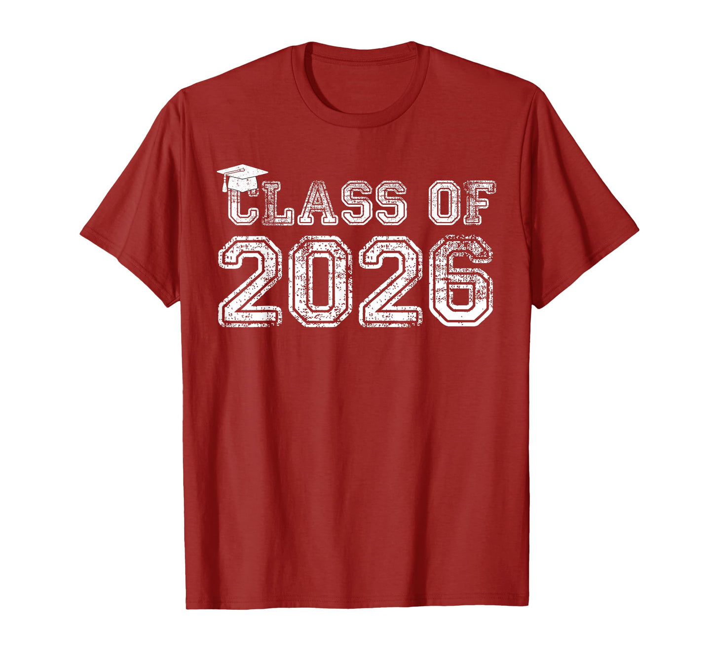 Class Of 2026 Shirt Senior 2026 Graduation T-Shirt