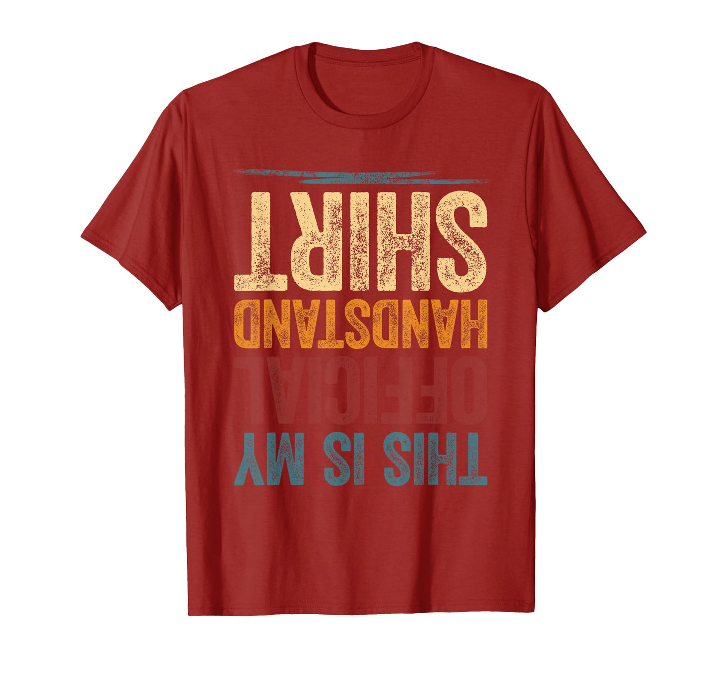 This Is My Official Handstand Shirt Boys Girls Handstand T-Shirt