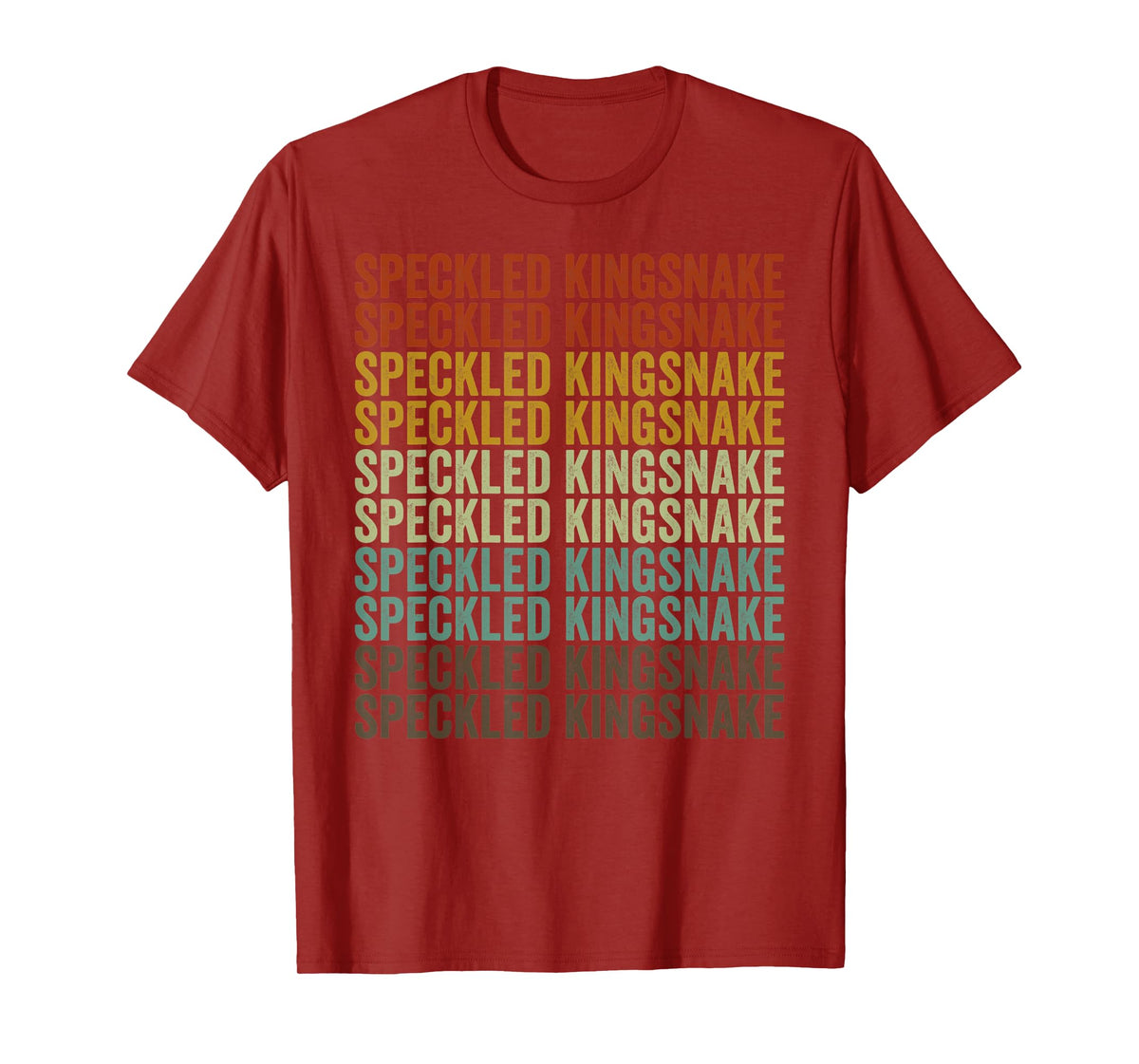 Speckled Kingsnake Retro T-Shirt
