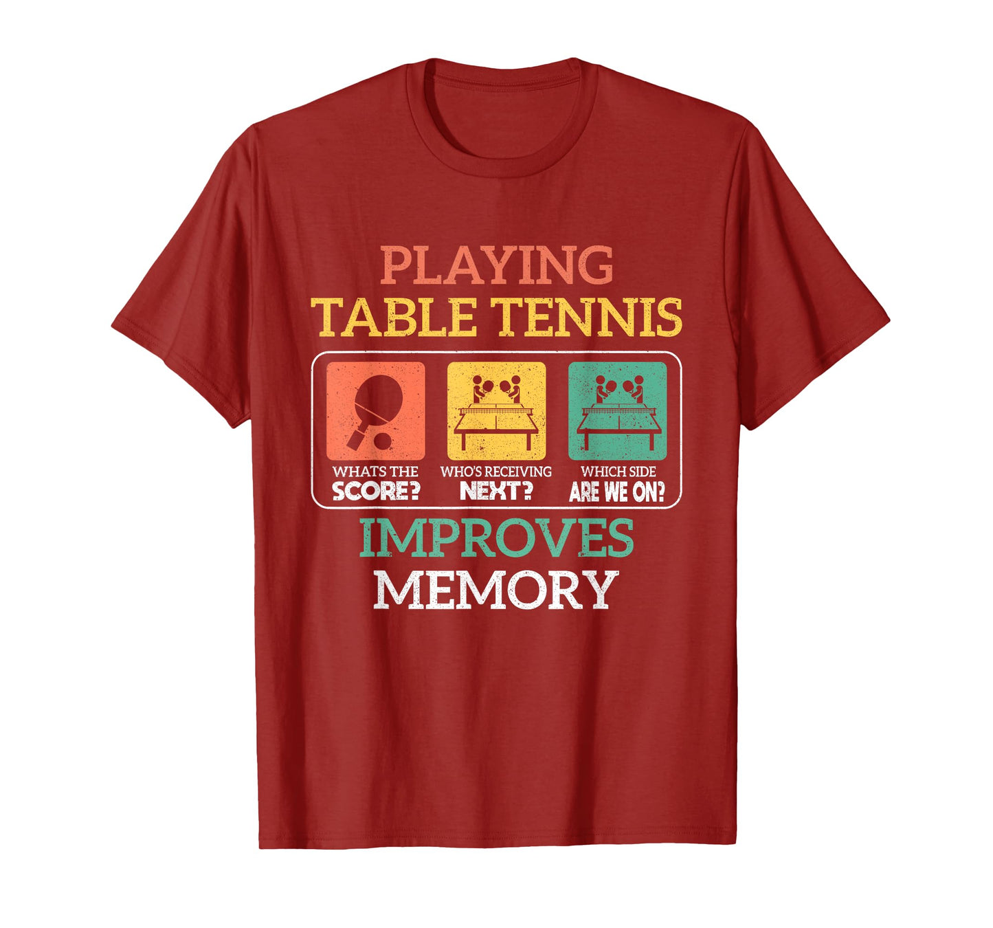 Table tennis player funny ping pong T-Shirt