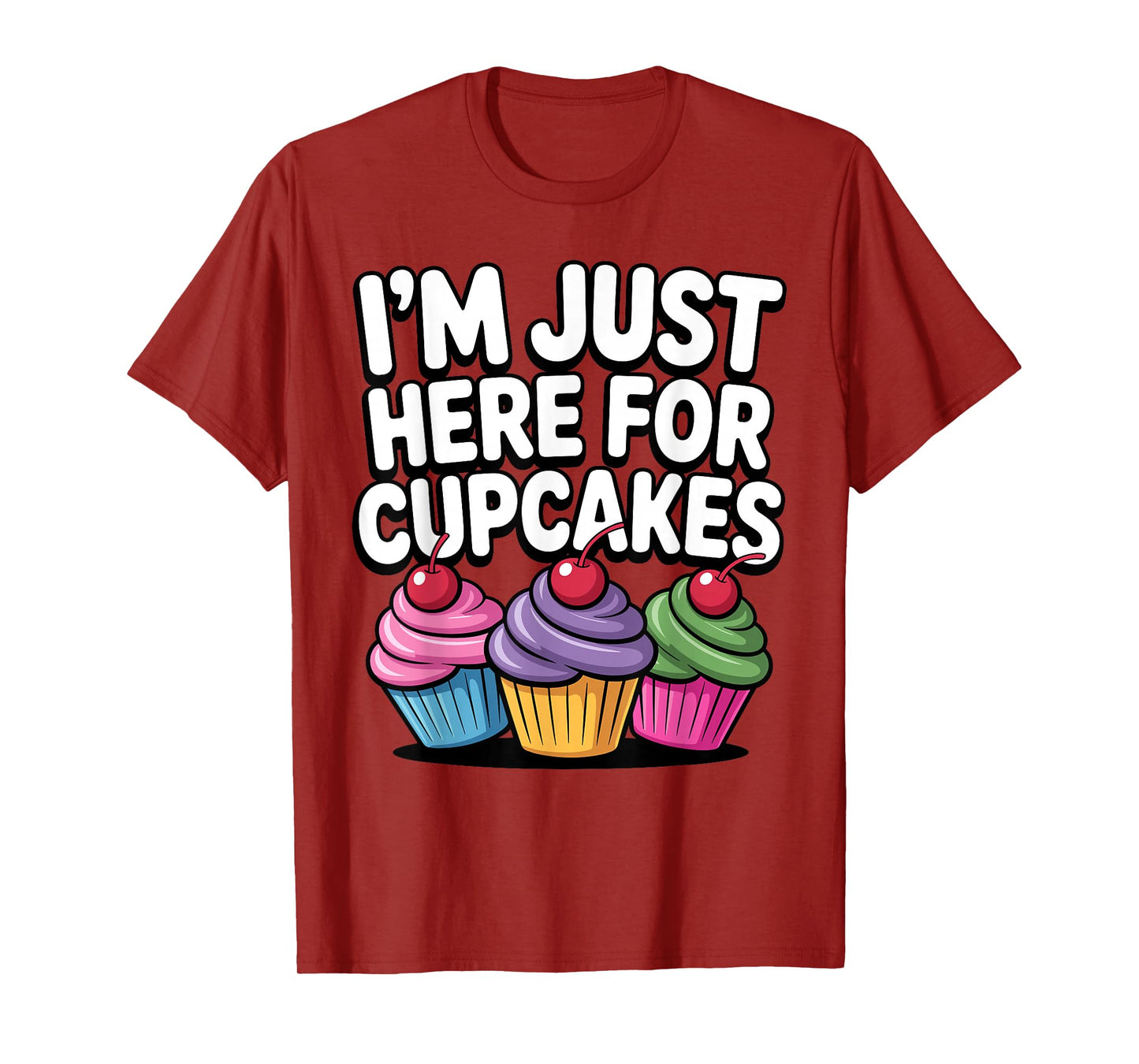 Cool Cupcake Themed for Men Women Cup Cake Cupcake Lover T-Shirt