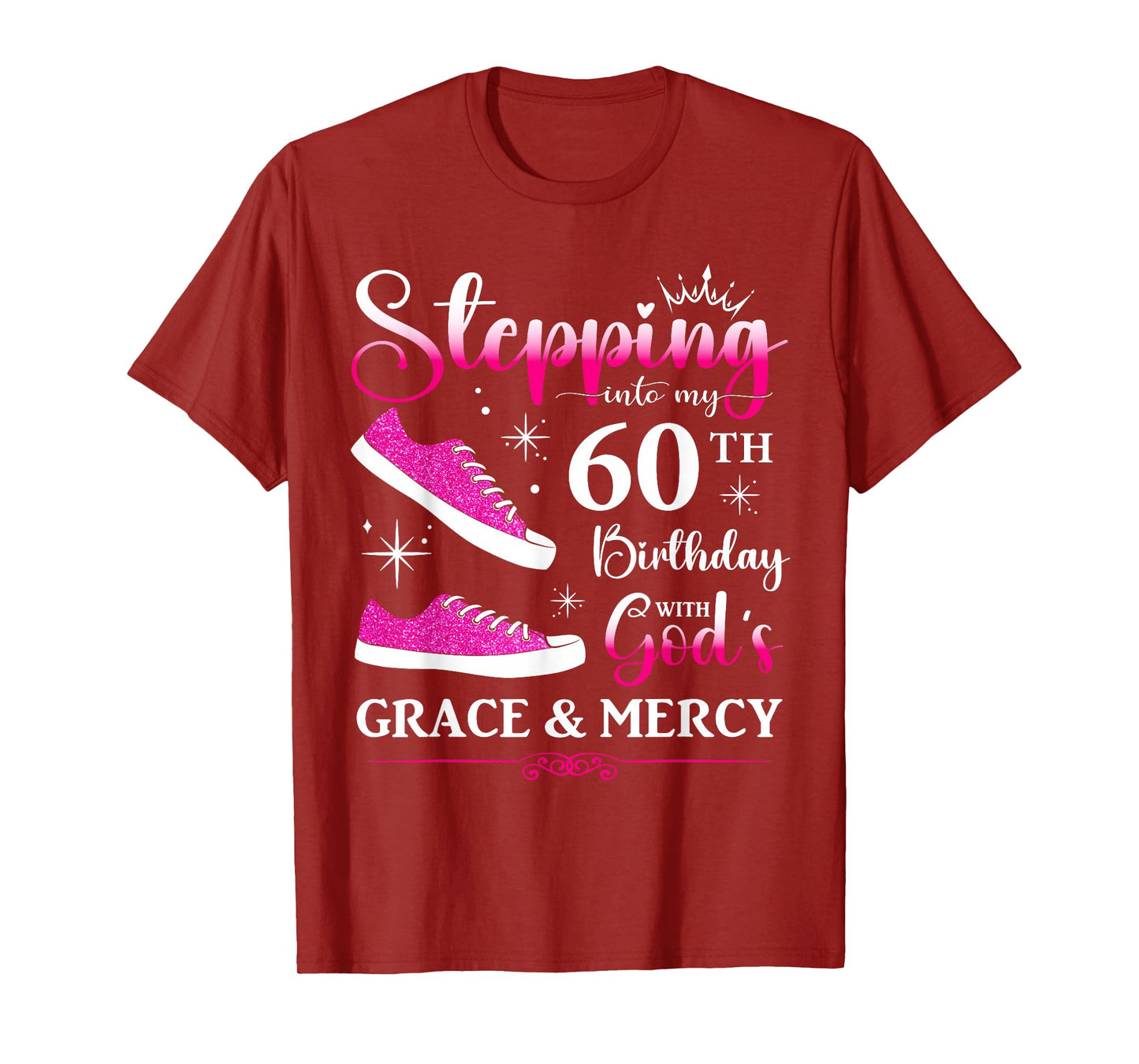 60th Birthday sixty 60 Years Old Bday Party Funny Womens BD T-Shirt