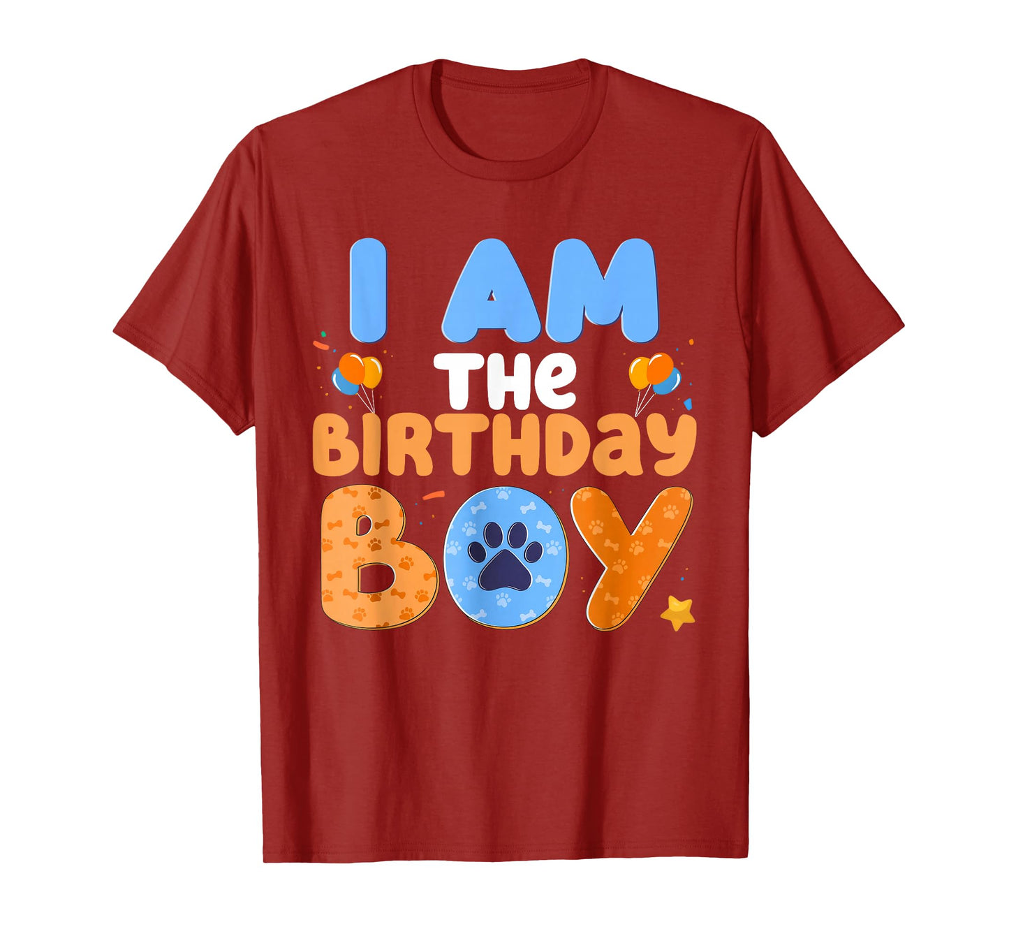 I'm The Birthday Boy Dog Lover Family Matching T-Shirt