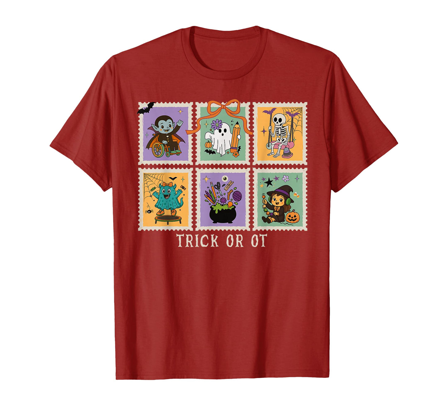 Halloween Occupational Therapy Trick or OT Therapist COTA T-Shirt