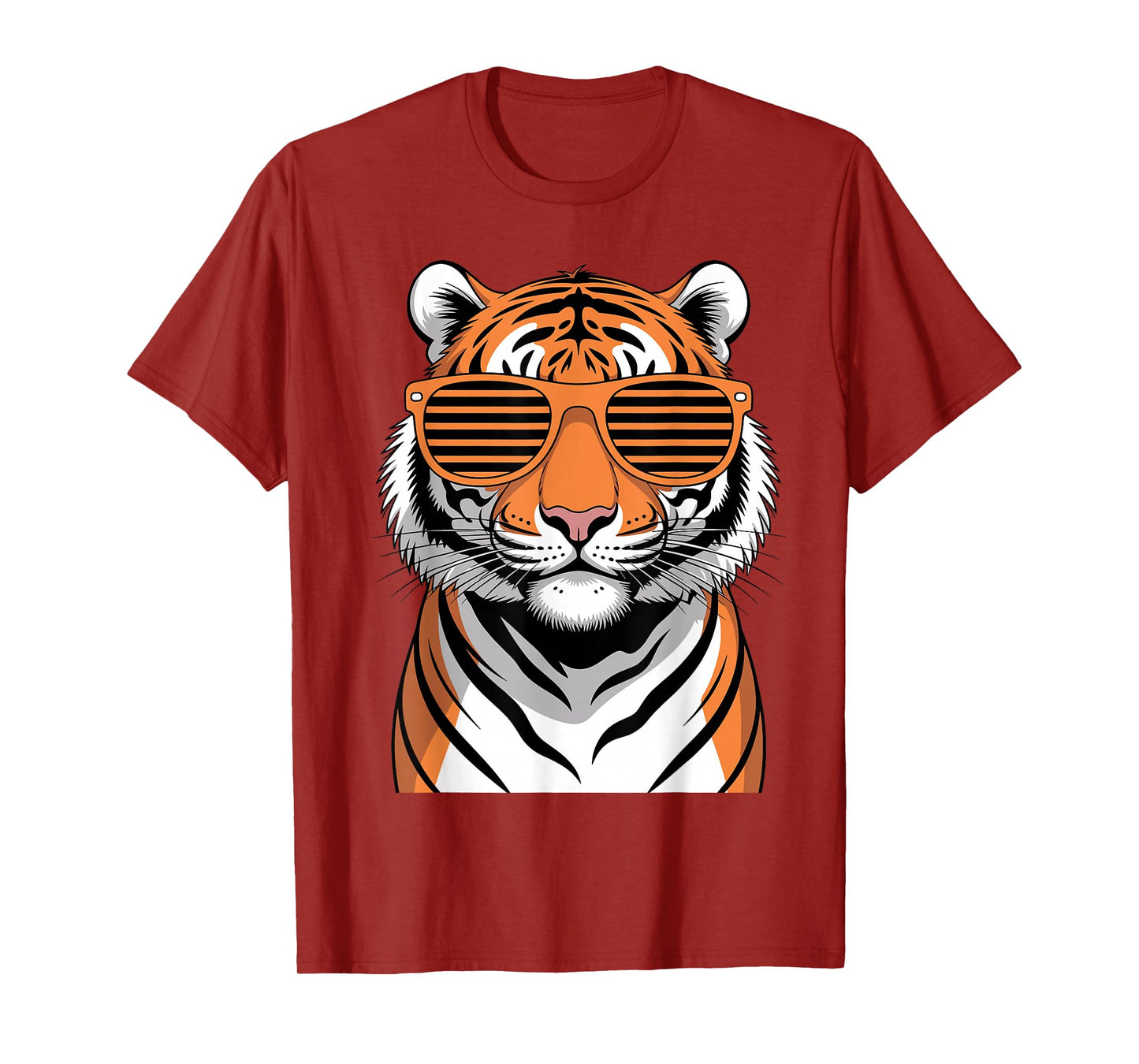 Cool Tiger Costume for Men Women Kids Pattern Tiger Lover T-Shirt