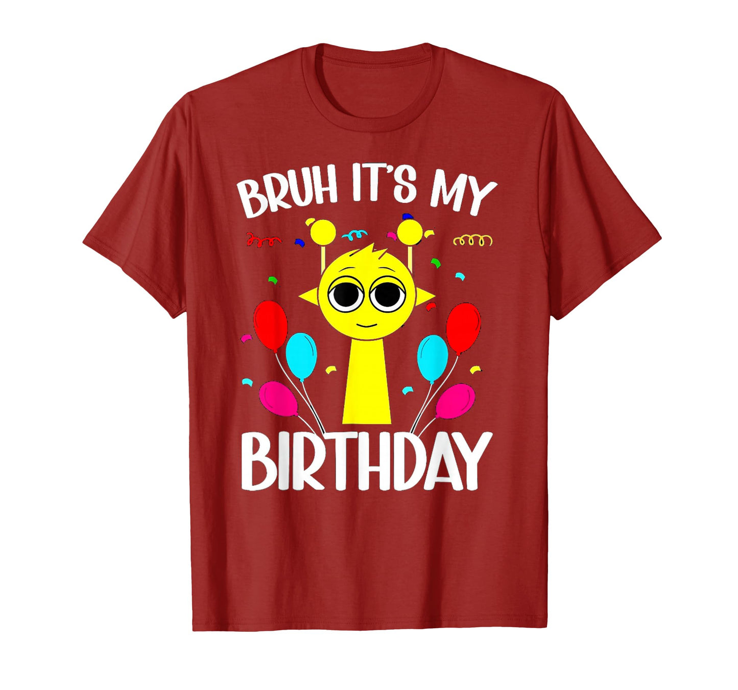 Happy Birthday Bruh Sprunky! | Oren Simon Pinki Raddy Owakcx T-Shirt