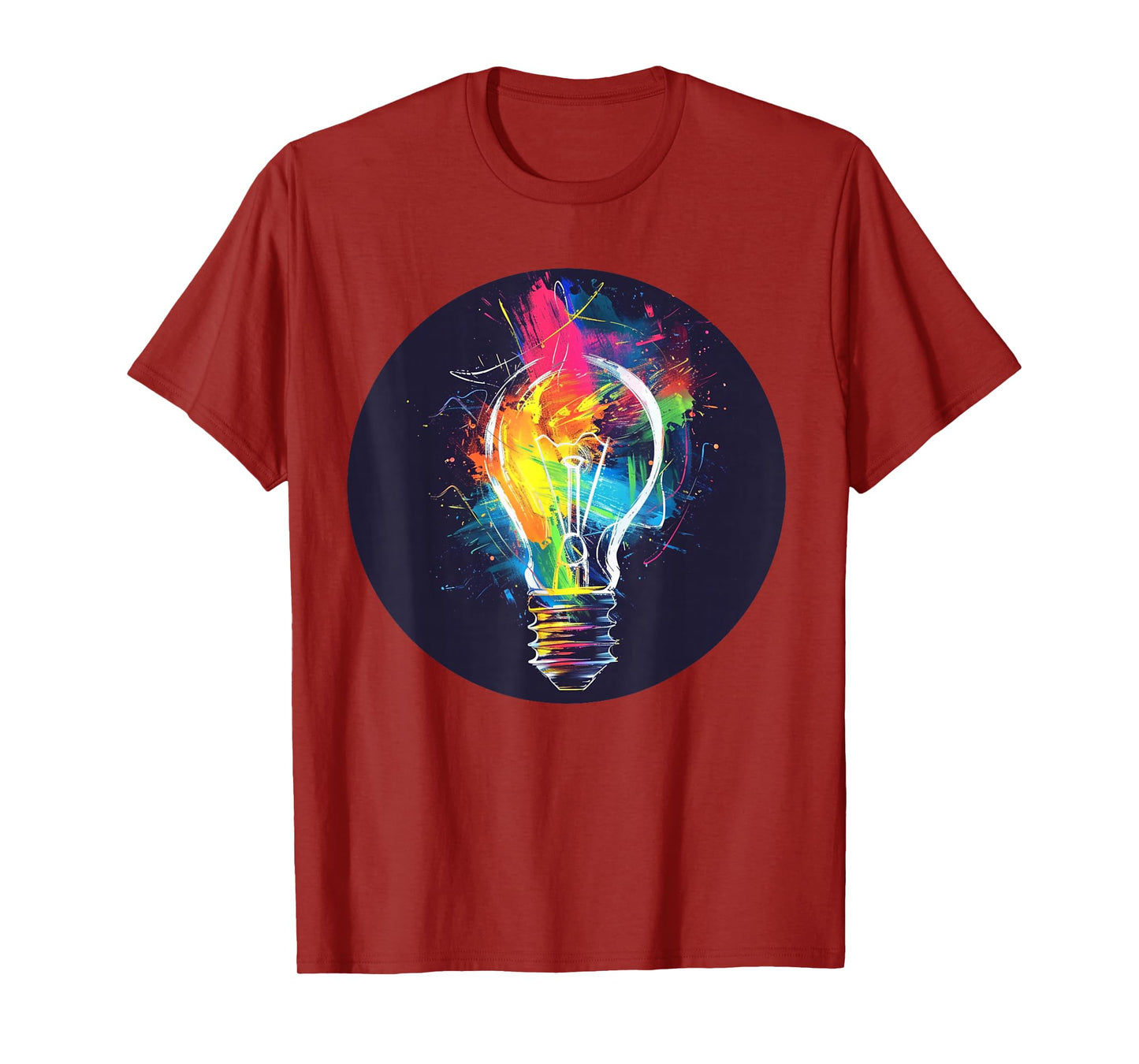Cool multicolor Light Bulb Costume for Boys and Girls T-Shirt