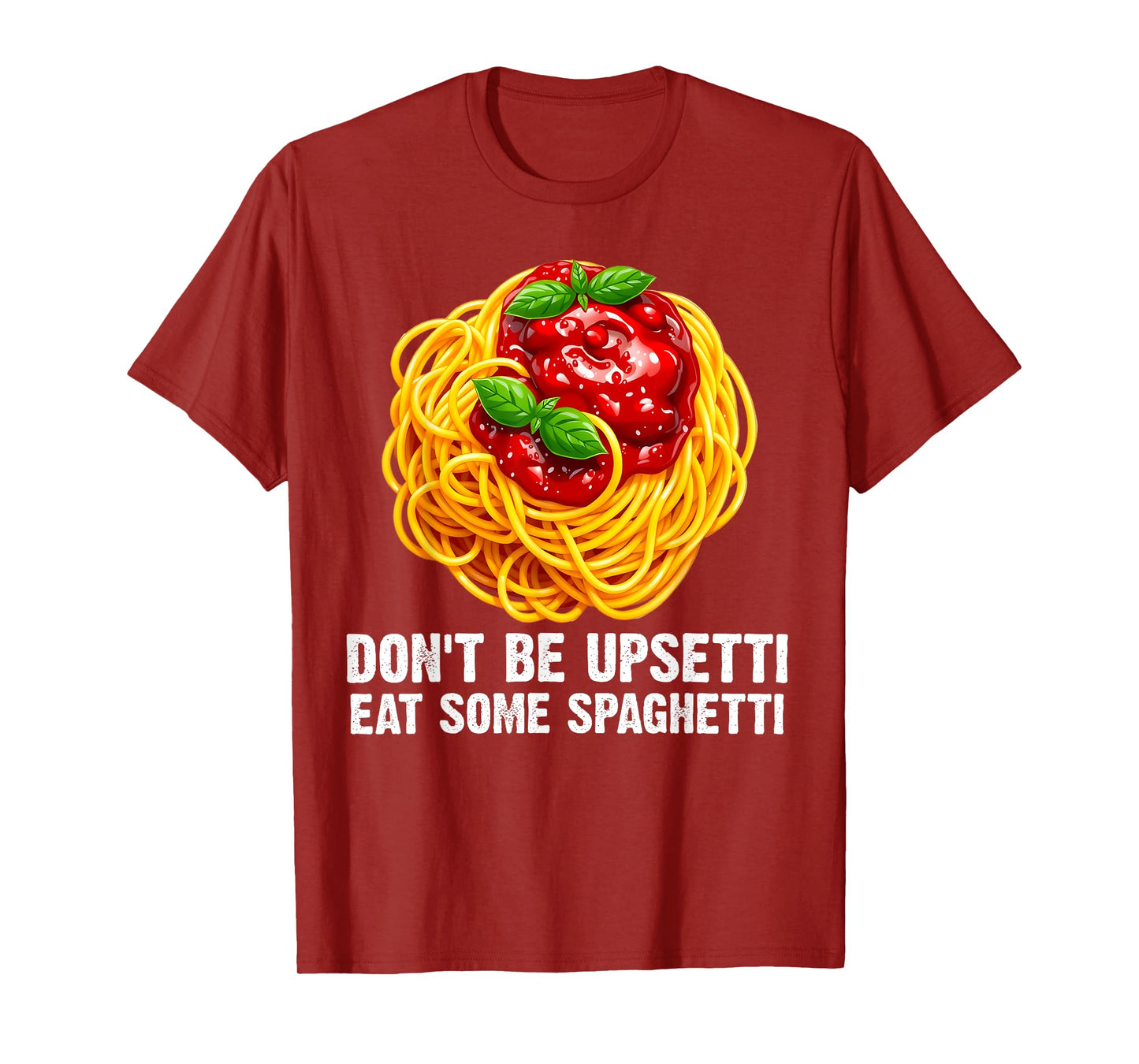 Best Spaghetti Design For Men Women Kids Italian Pasta Lover T-Shirt