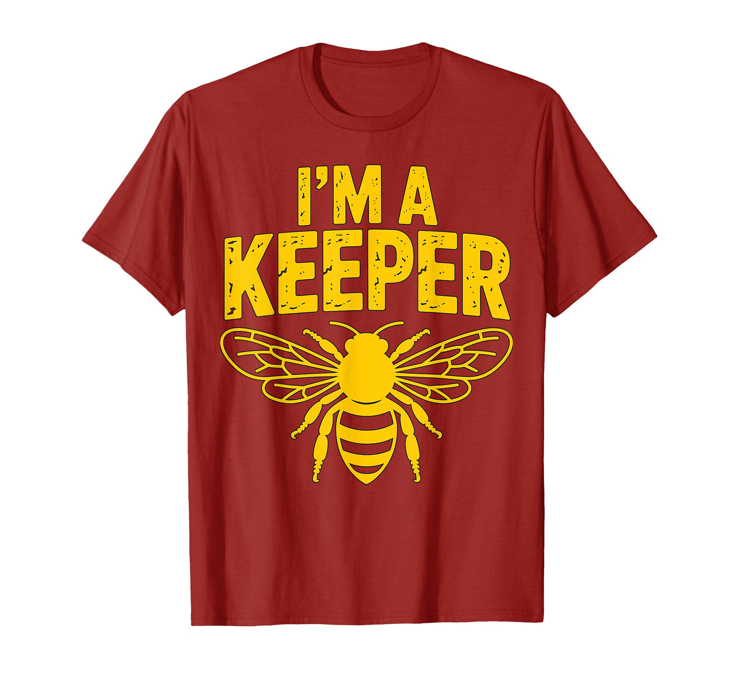 I’m A Keeper Funny Beekeeper Bee T-Shirt