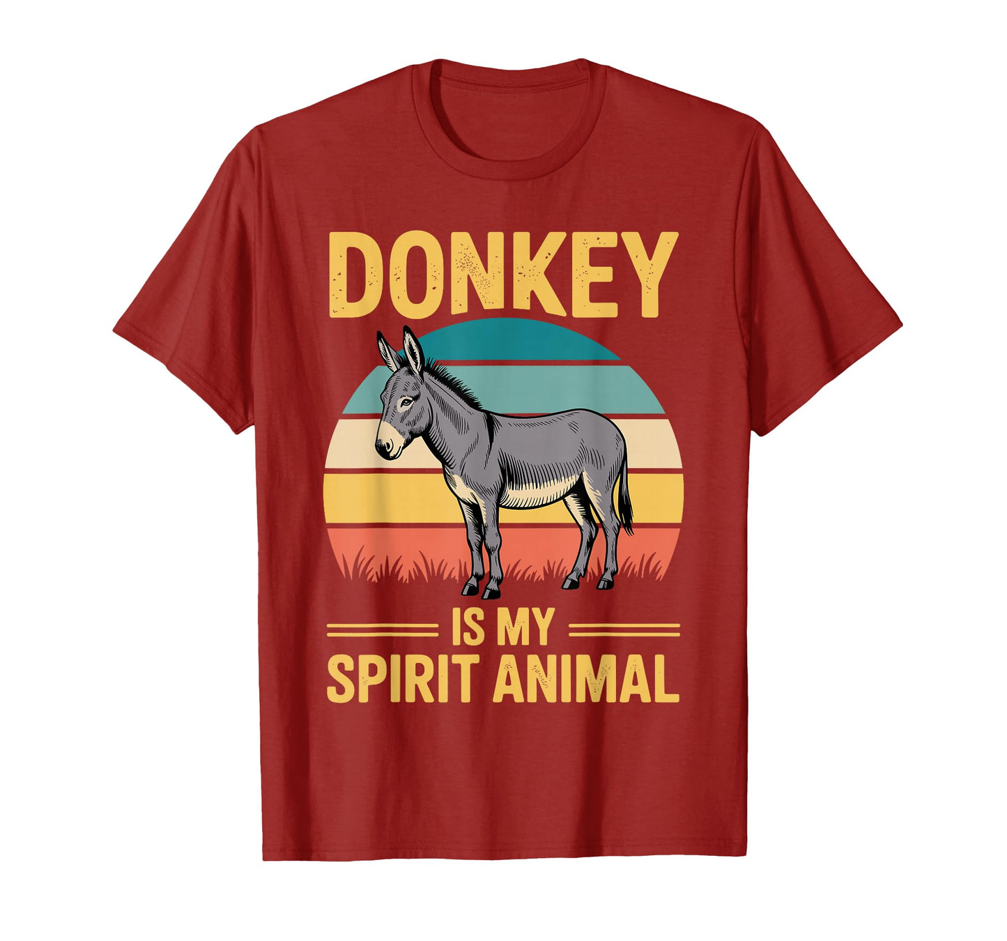 Cute Donkey Design for Men Women Pet Animal Donkey Lovers T-Shirt