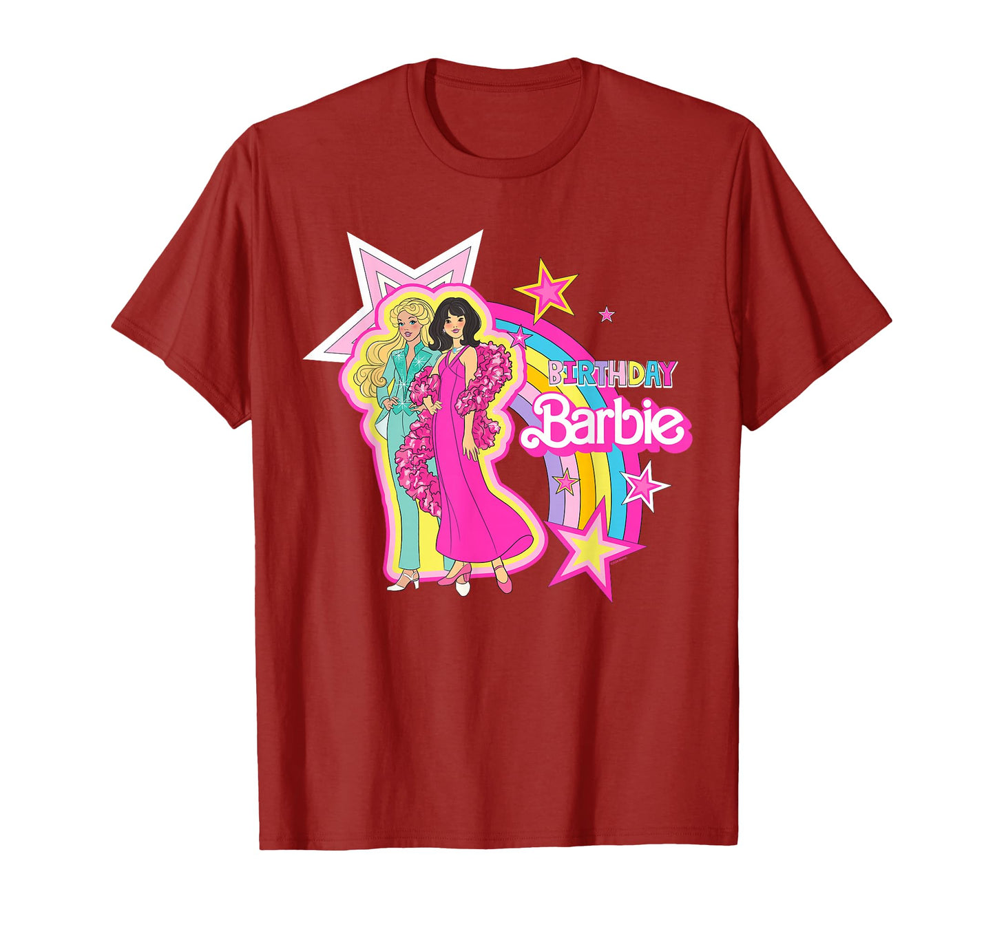 Barbie - Birthday Barbie Rainbow T-Shirt