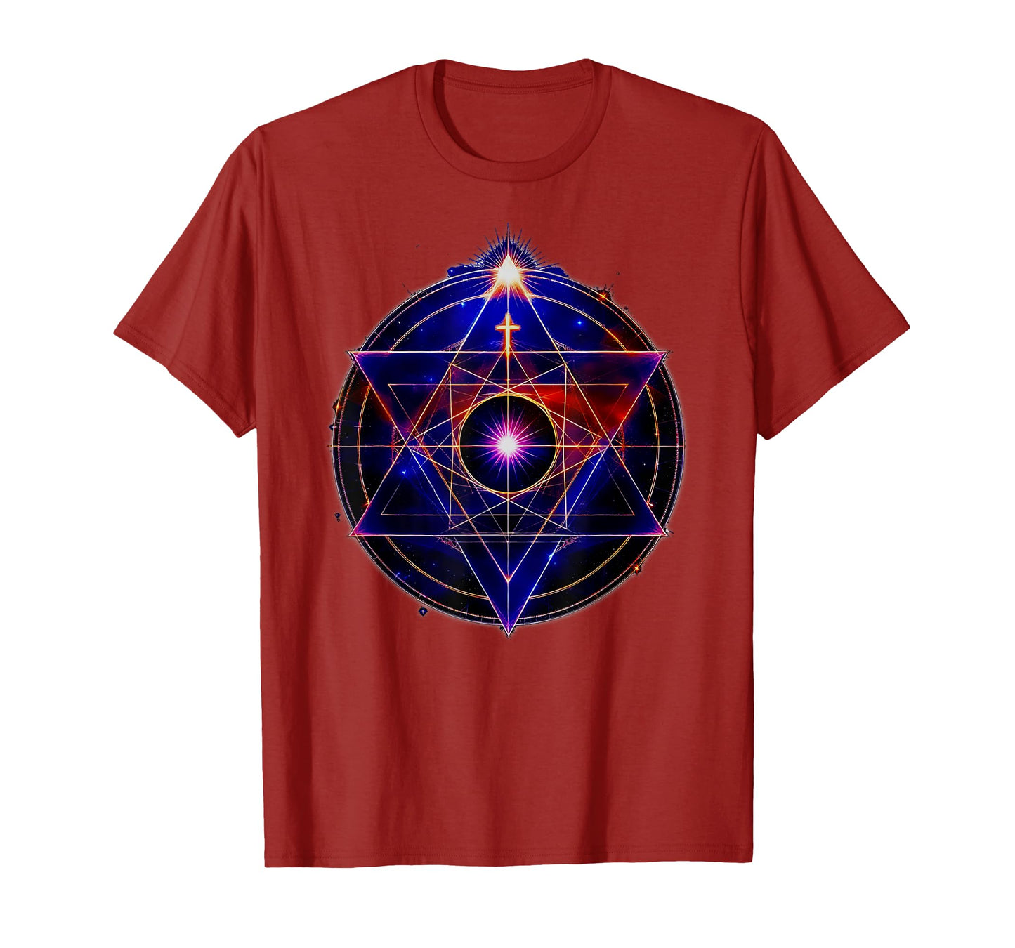 Christ Consciousness Symbol Esoteric Meditation Yoga Gnostic T-Shirt