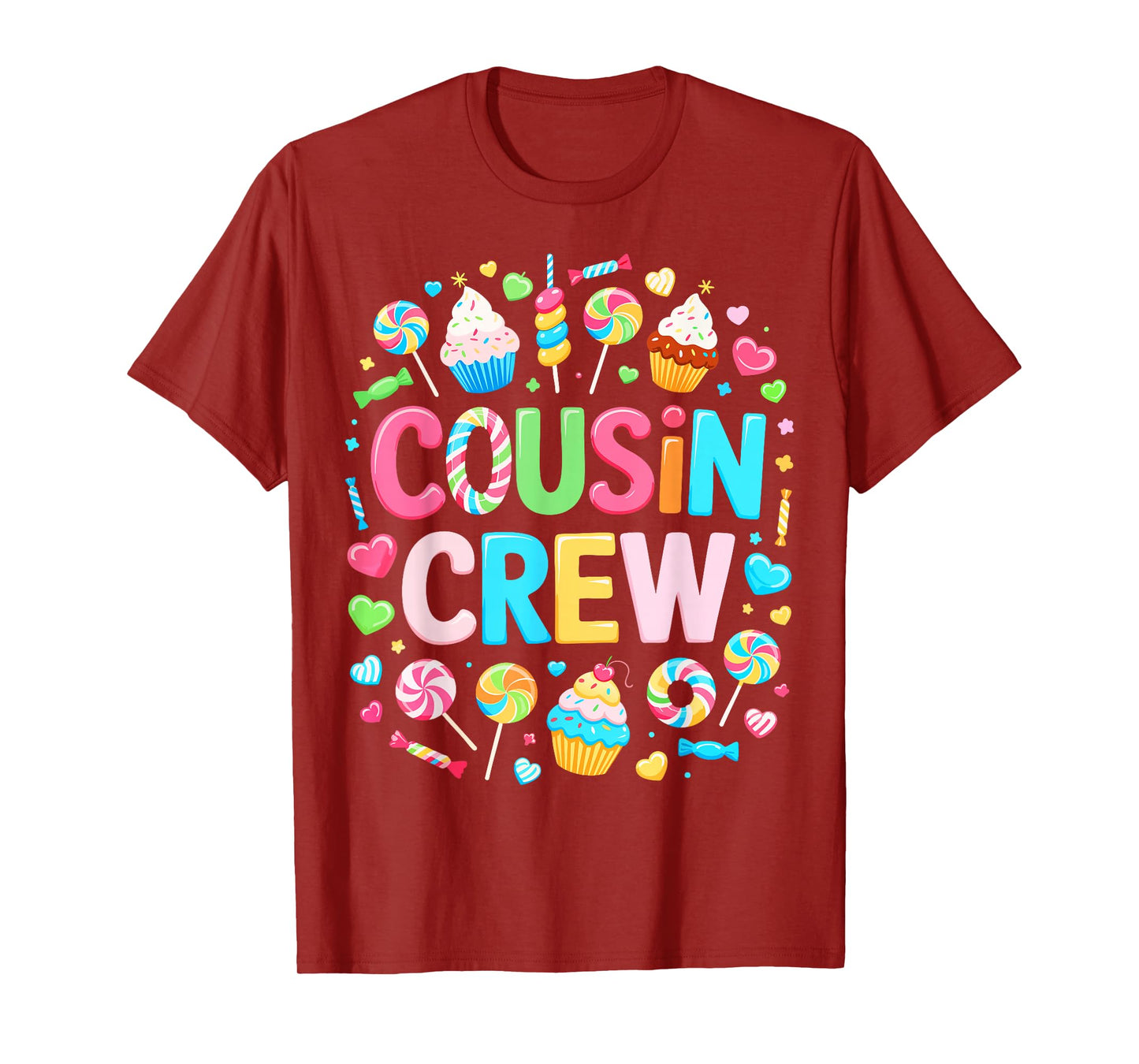 Cousin Crew Shirt Adults Kids Matching Cousin Giving T-Shirt