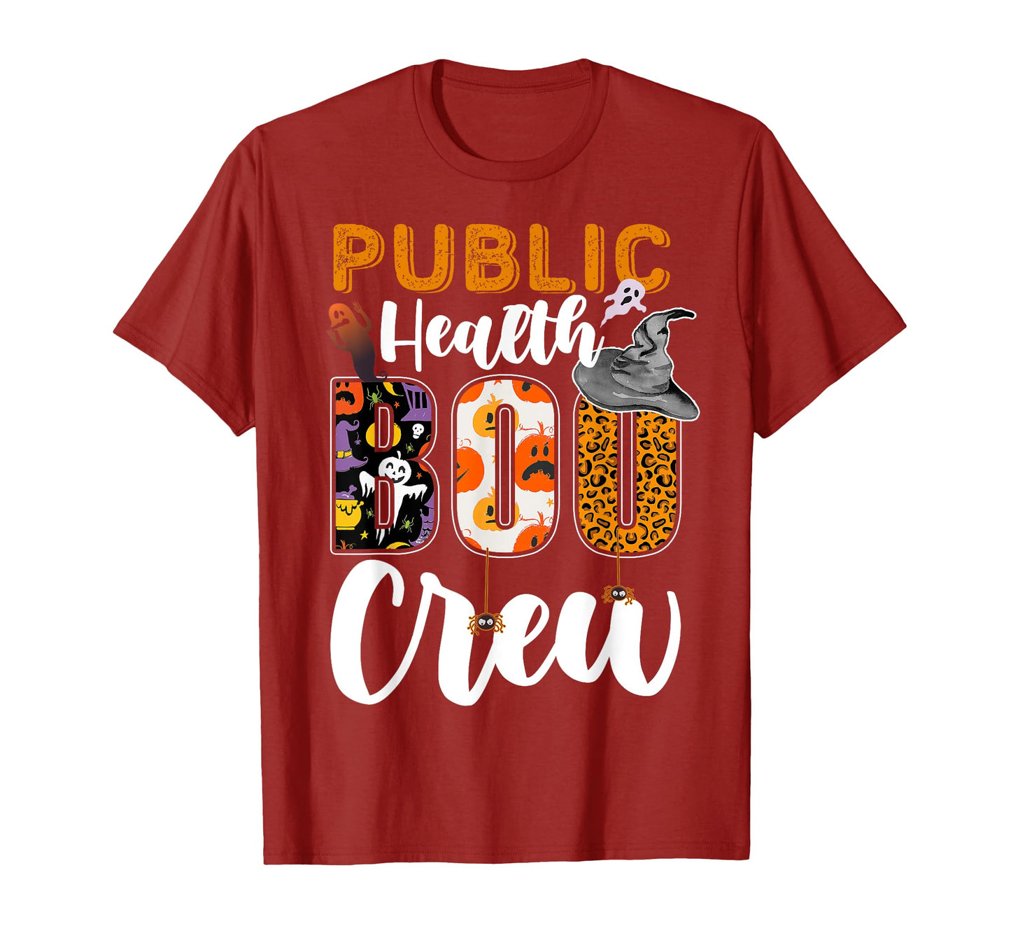 Public Health Boo Crew Halloween Matching Nurse T-Shirt