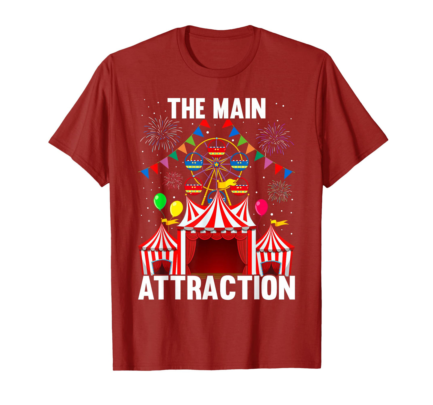 Kids Circus Attraction Carnival birthday Party boys girls T-Shirt