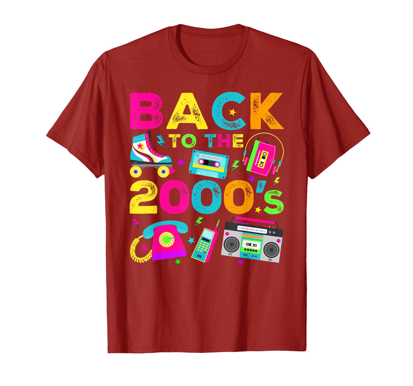 Back To 2000's 2000s Vintage Style 2000s Retro Party T-Shirt