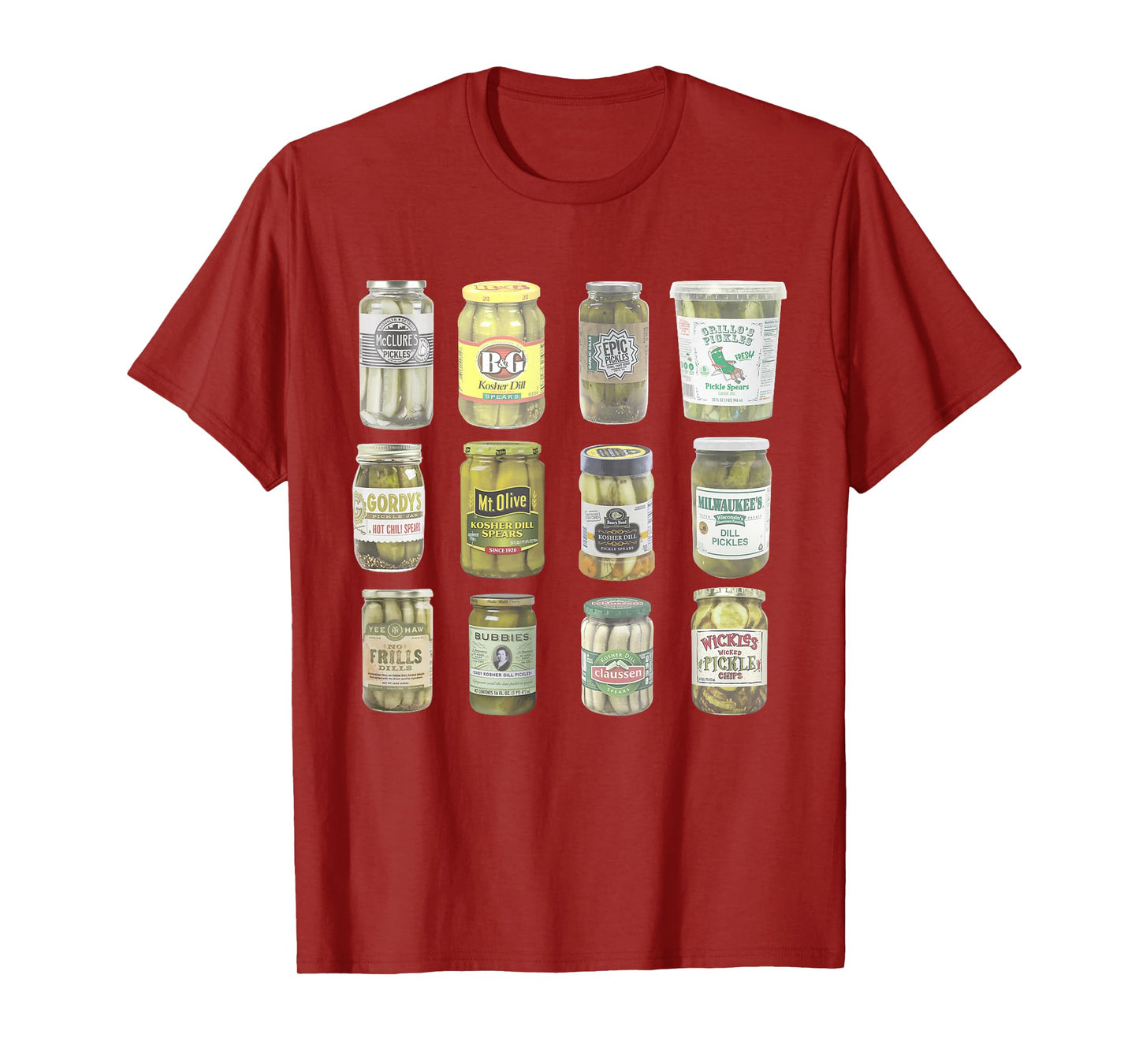 Vintage Canned Pickles Lovers T-Shirt