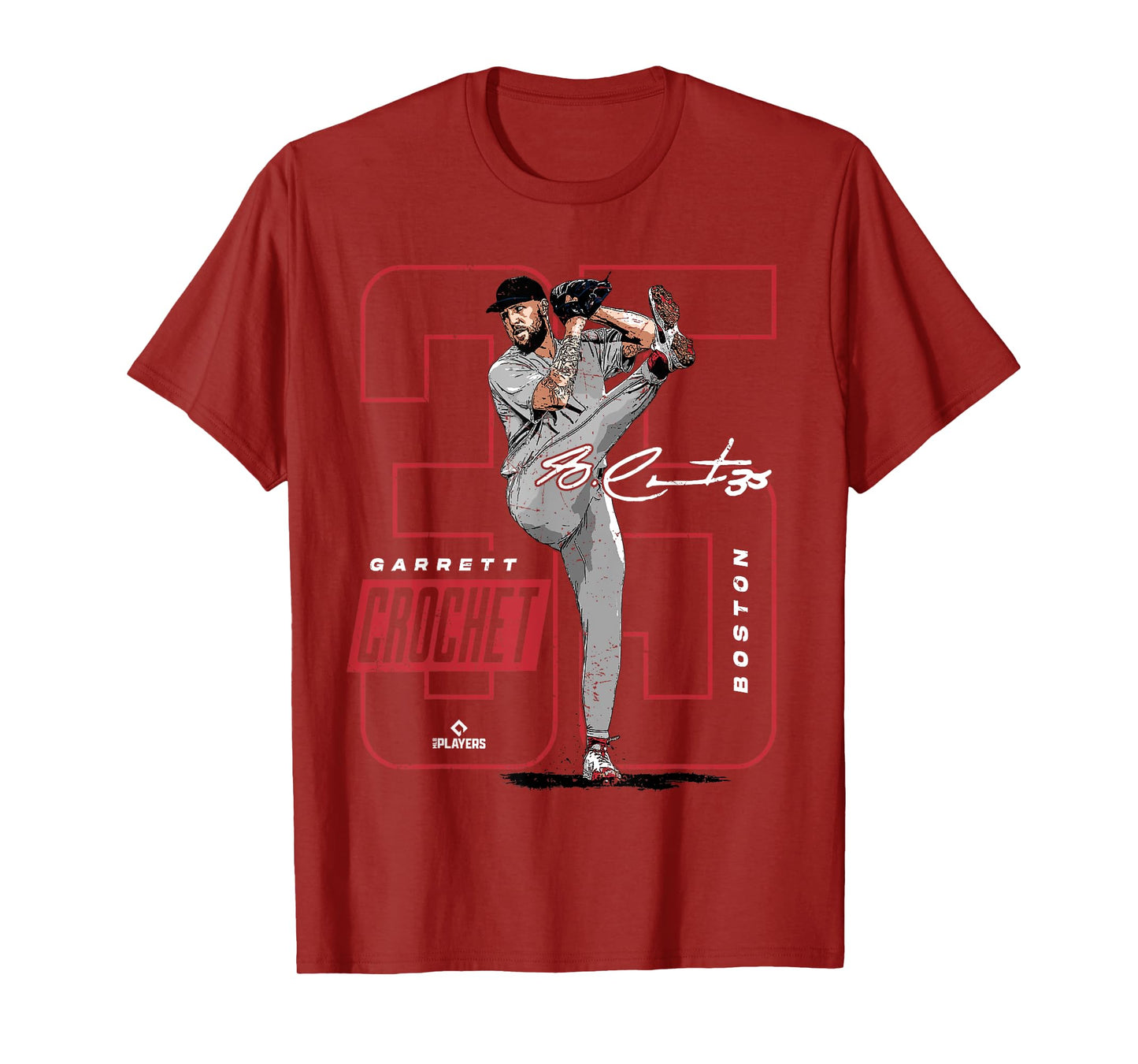 Garrett Crochet | Boston Baseball Players | MLBGCR202M T-Shirt