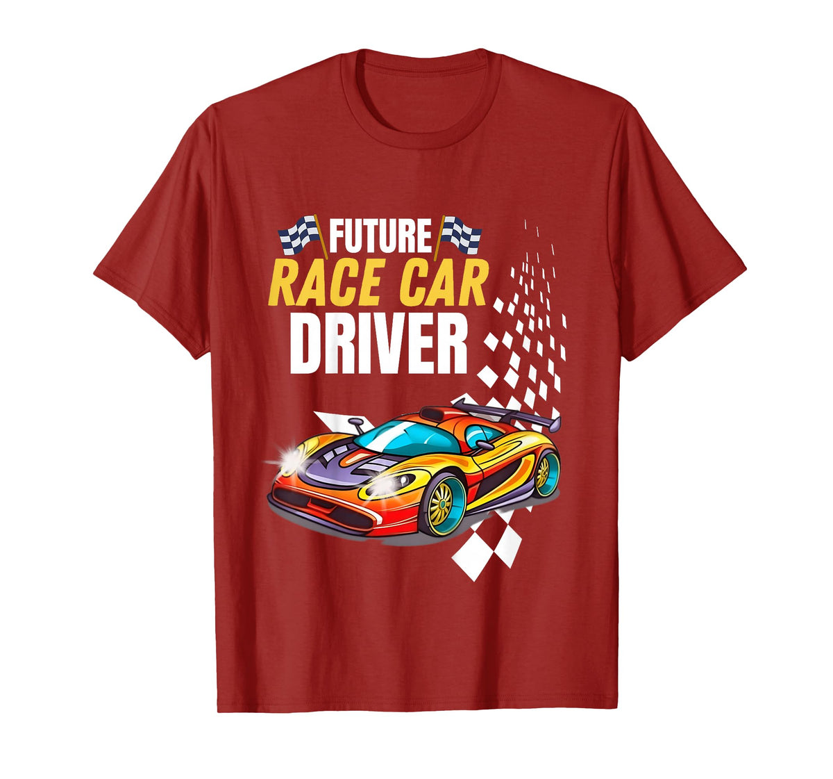 Funny Sarcastic Graphic Design Future Race Car Driver T-Shirt