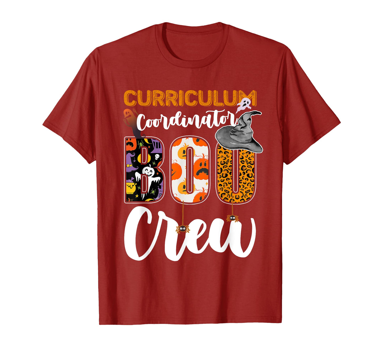Curriculum Coordinator Boo Crew Halloween Matching T-Shirt
