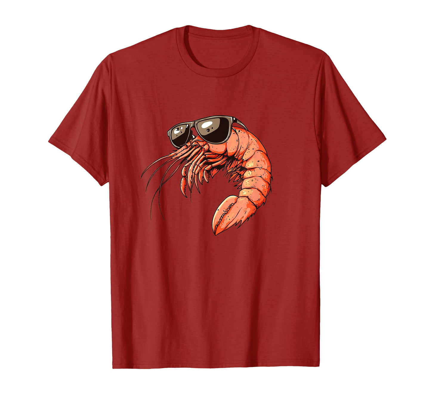 Cool bespectacled Shrimp with Sunglasses Costume T-Shirt