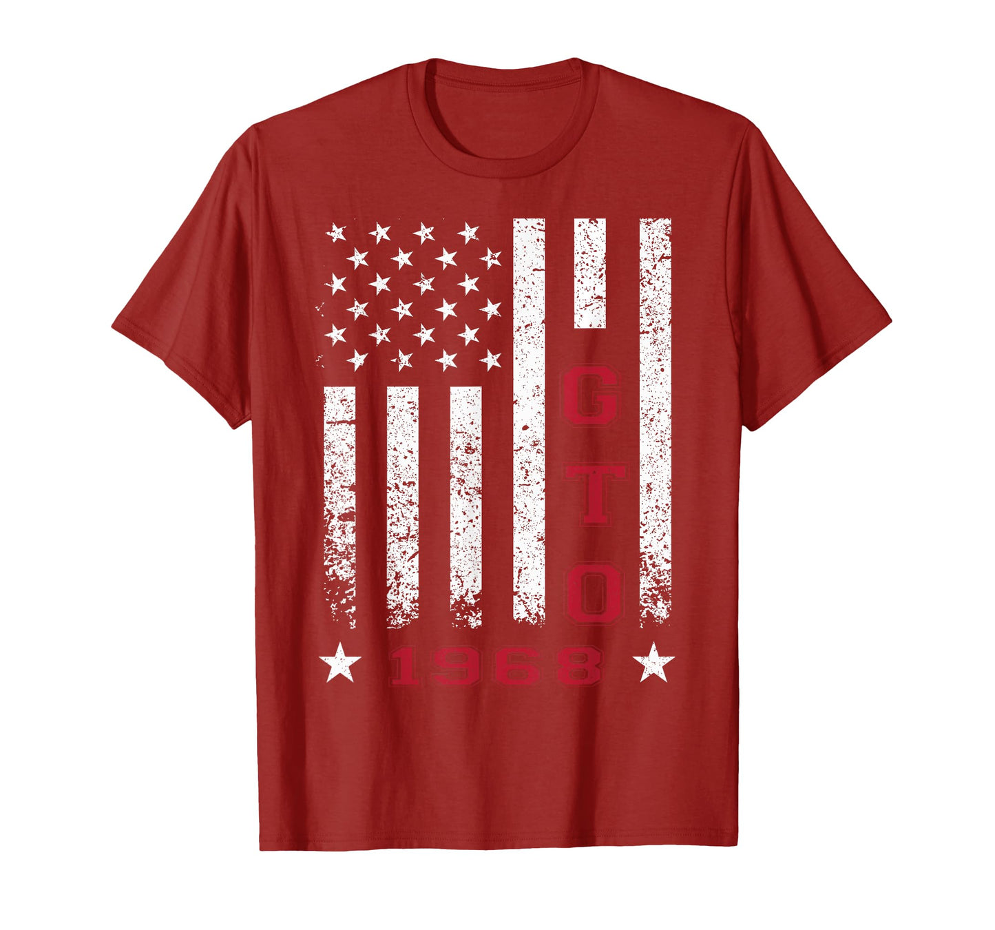 Jersey Style GTO 68 1968 Old School Muscle Cars T-Shirt