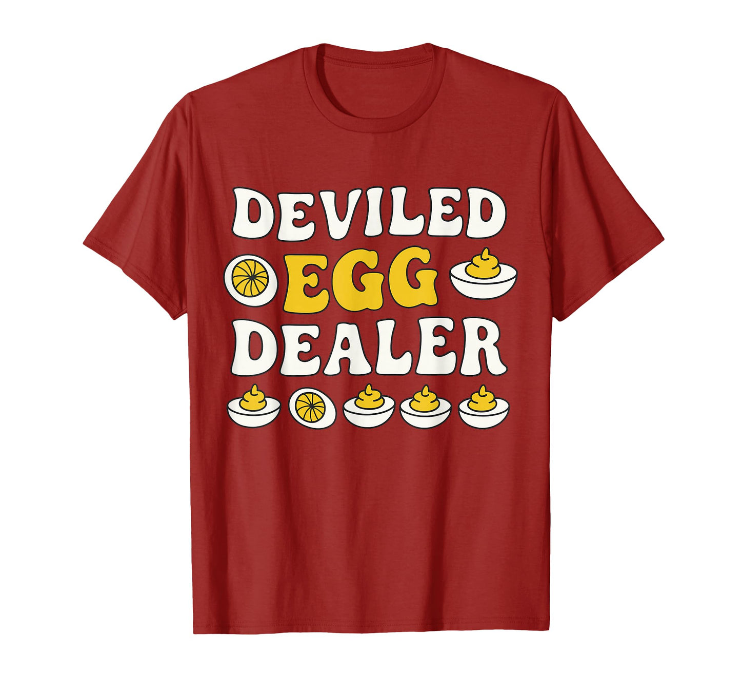Funny Deviled Egg Dealer Thanksgiving T-Shirt