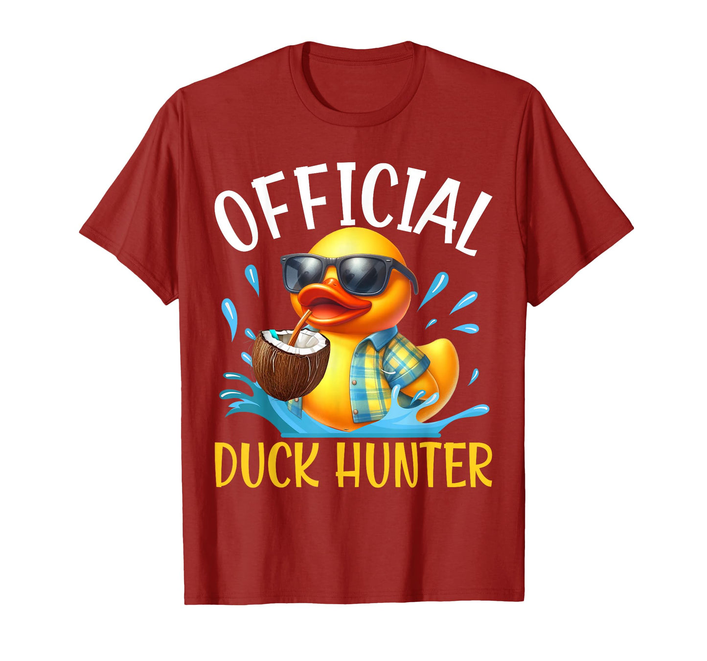 Duck Cruise Boat Shirt Funny Rubber Duck Hunting Squad T-Shirt