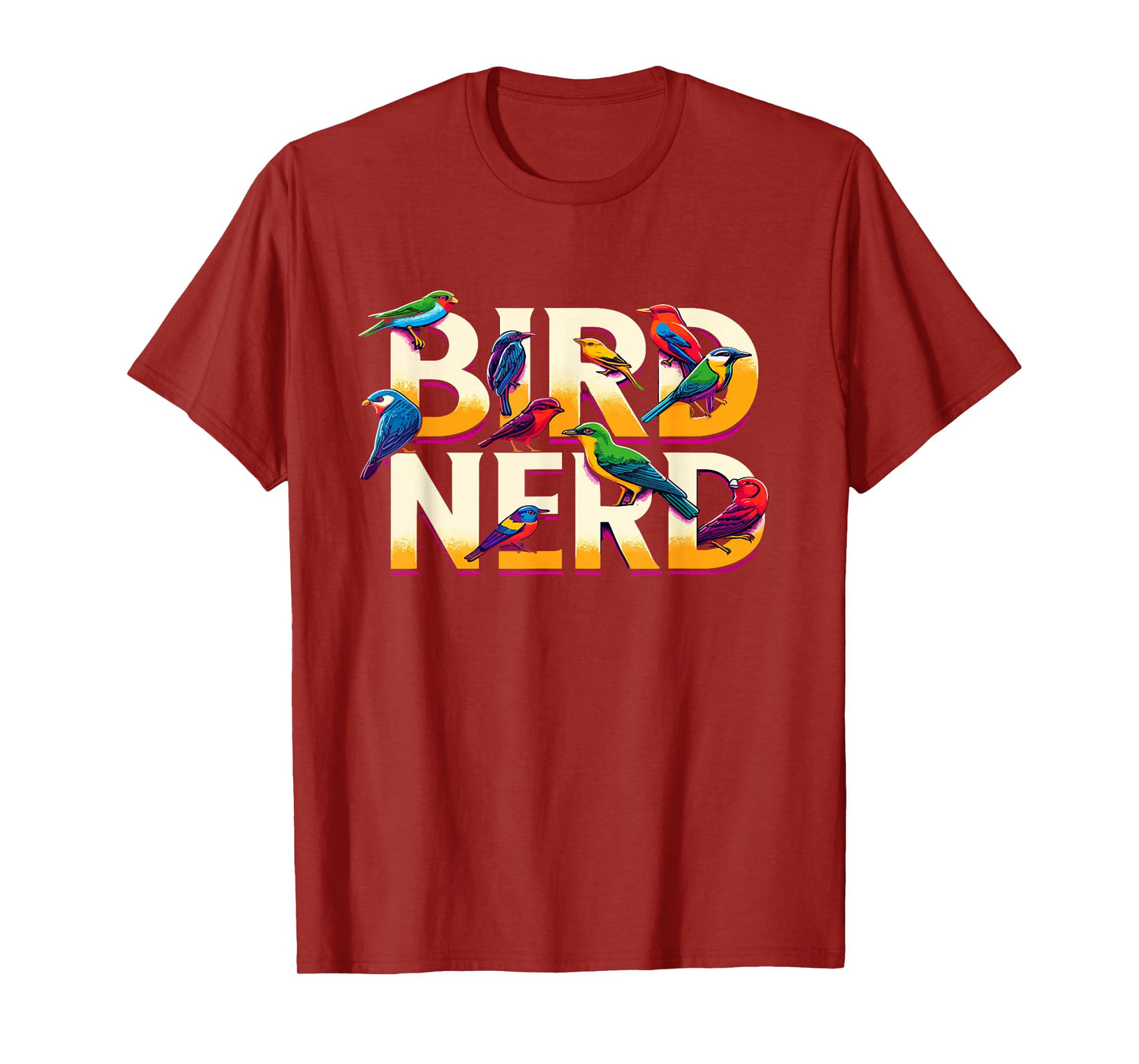 Bird Nerd Funny Birdwatching Birdwatcher Bird Lover T-Shirt