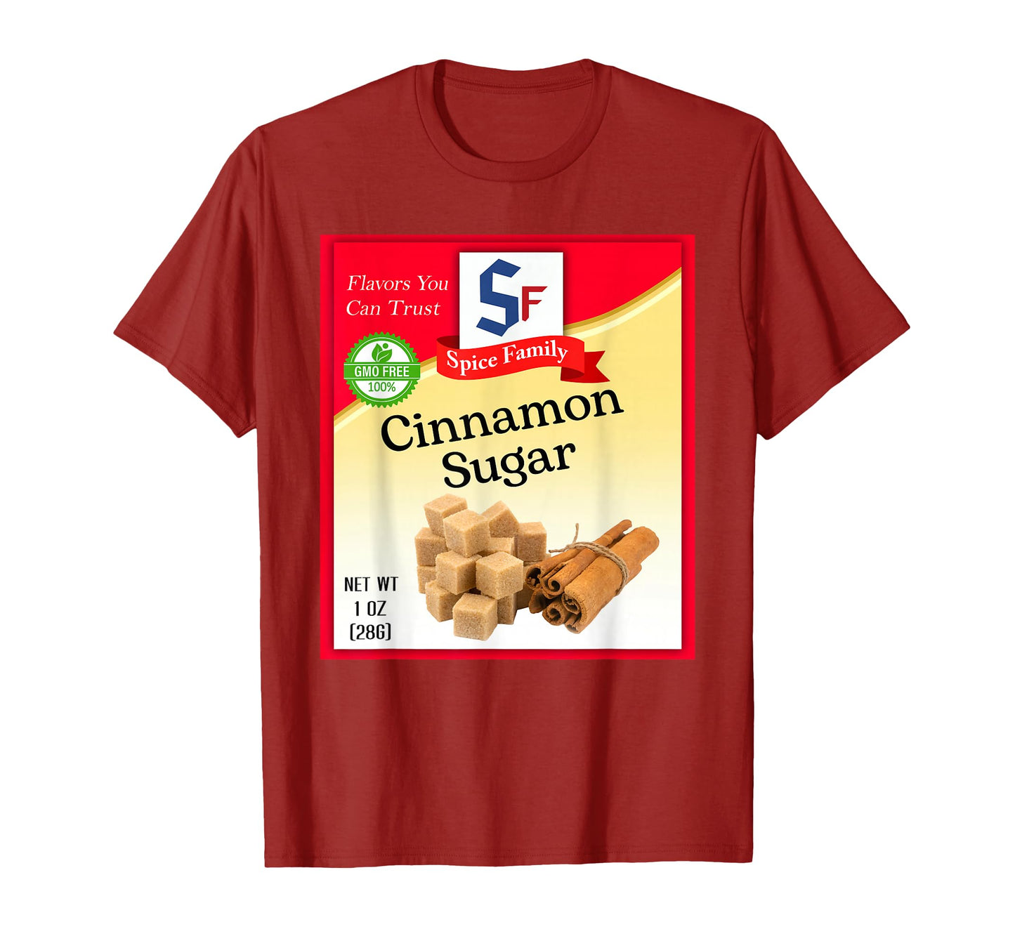 Cinnamon Sugar Group Costume Family Matching Women Men Kid T-Shirt