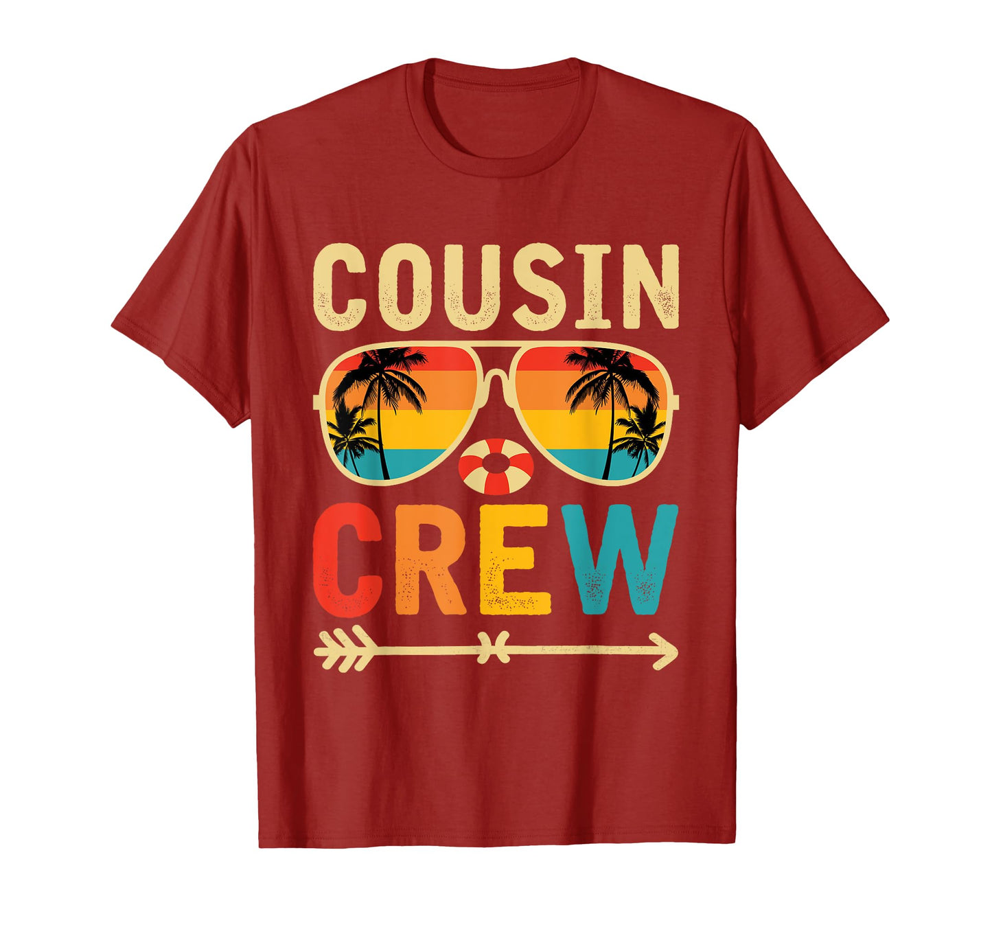 Cousin crew 2025 Summer Vacation Beach Family Trips Matching T-Shirt for Men Women Girls Kids