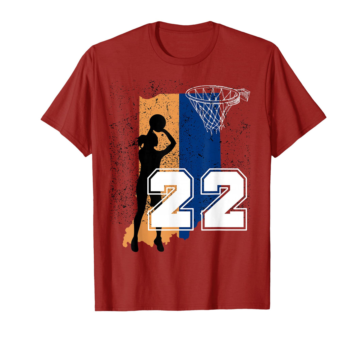 Basketball No 22 Women Basketball Jersey T-Shirt