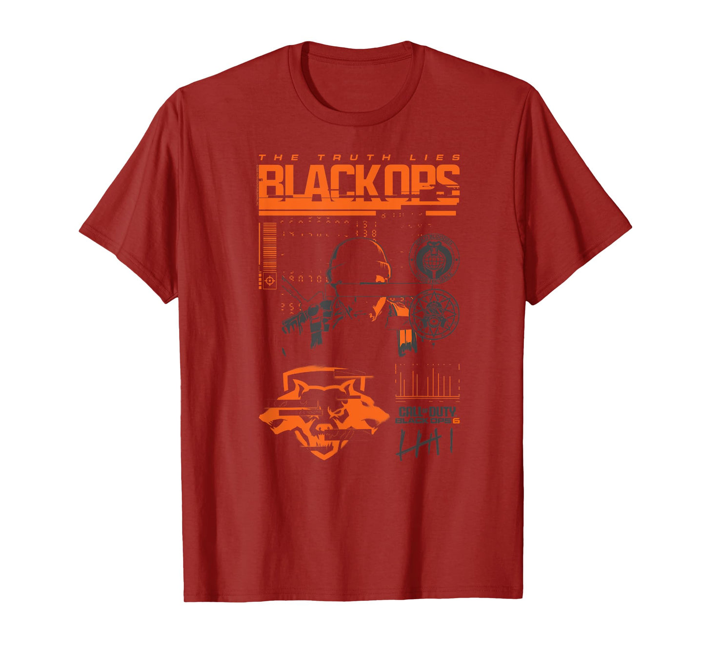 Call of Duty Black Ops 6 Collage Video Game T-Shirt