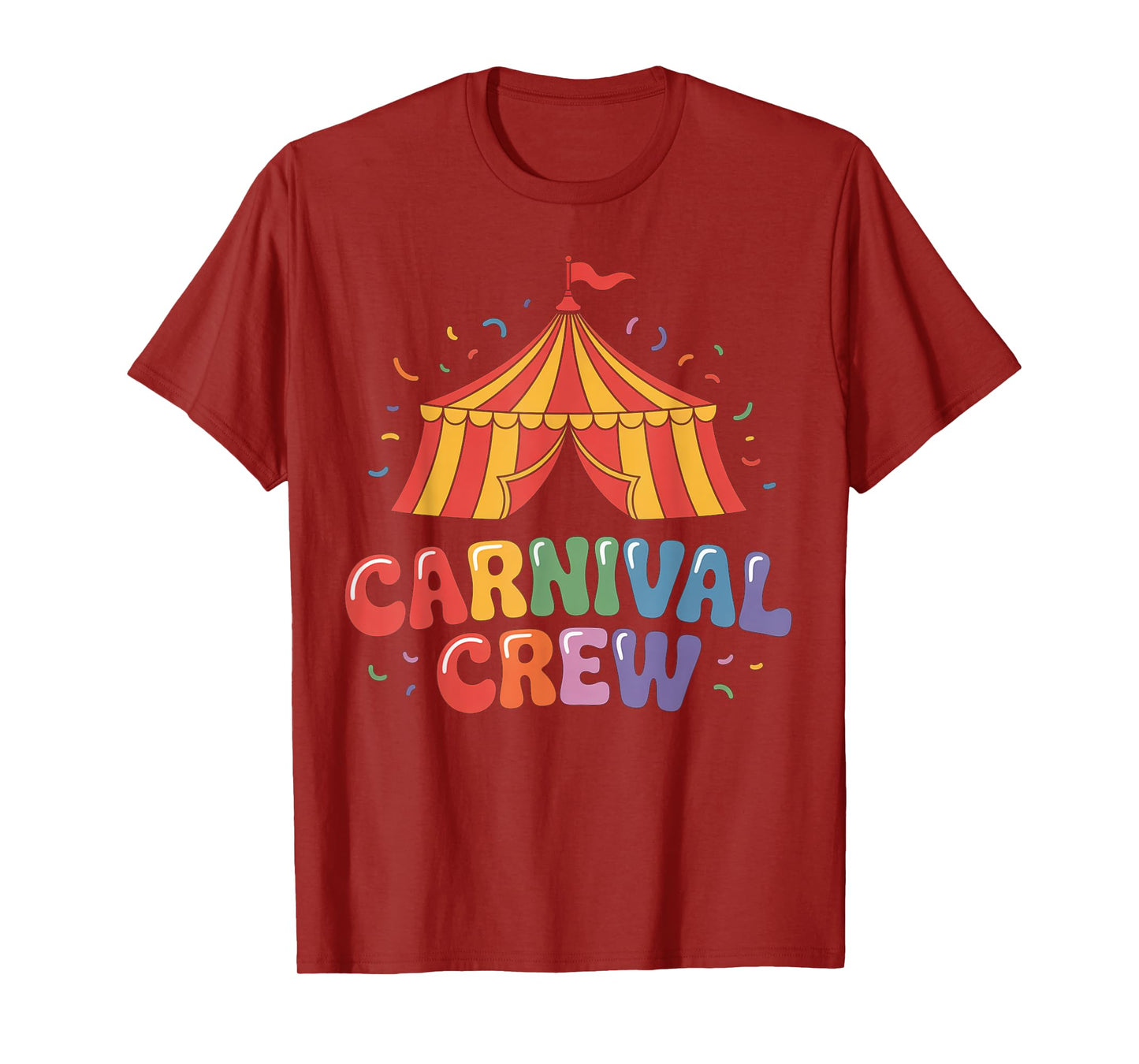 Carnival Crew Event Costume Carnival Staff Crew Tent Party T-Shirt
