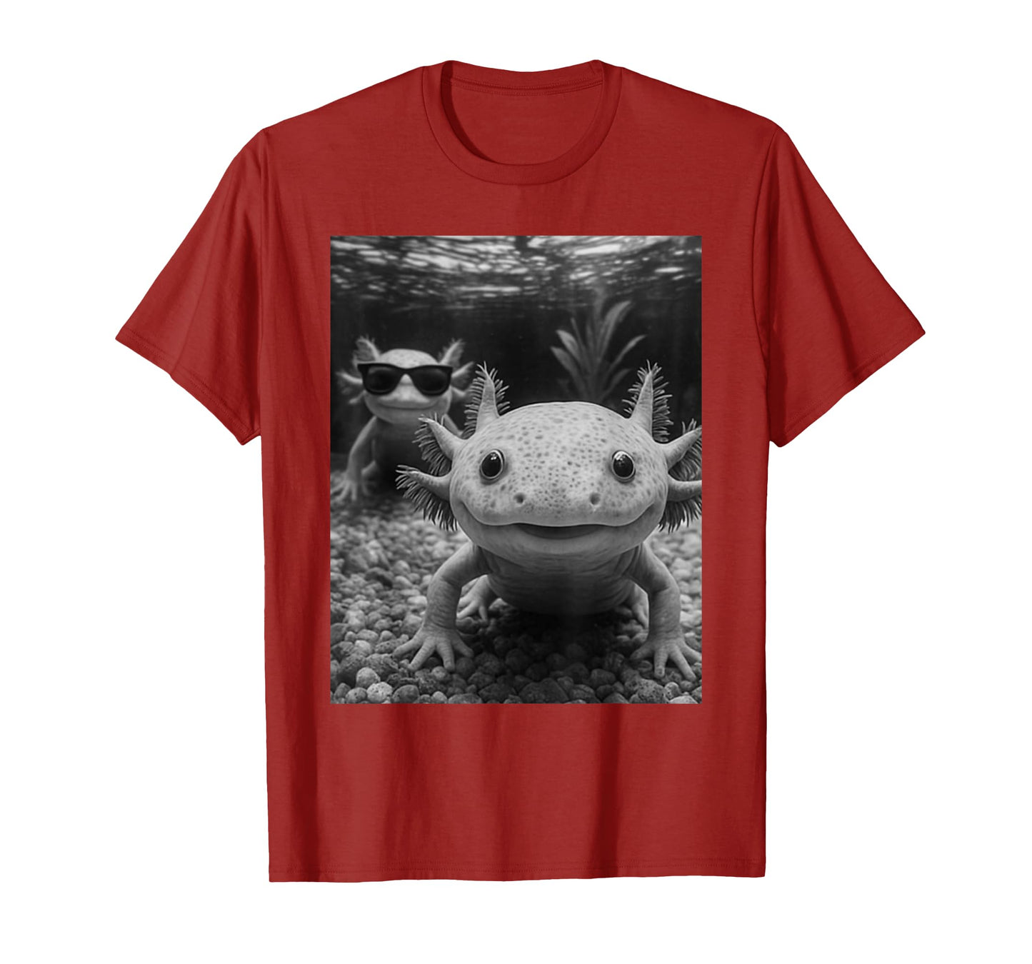 Cool Axolotl Selfie T-Shirt