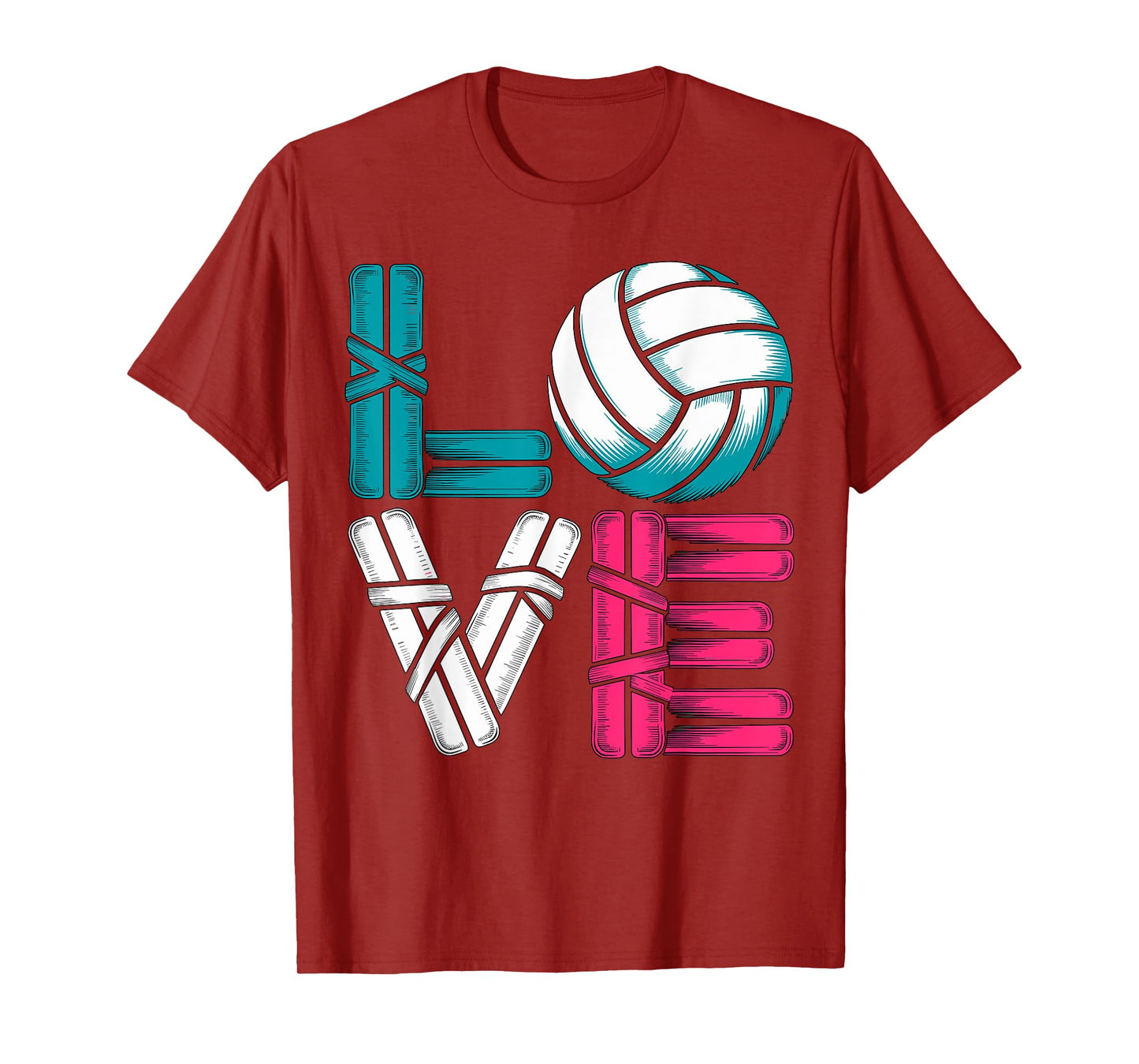 Love Volleyball Player Coach T-Shirt