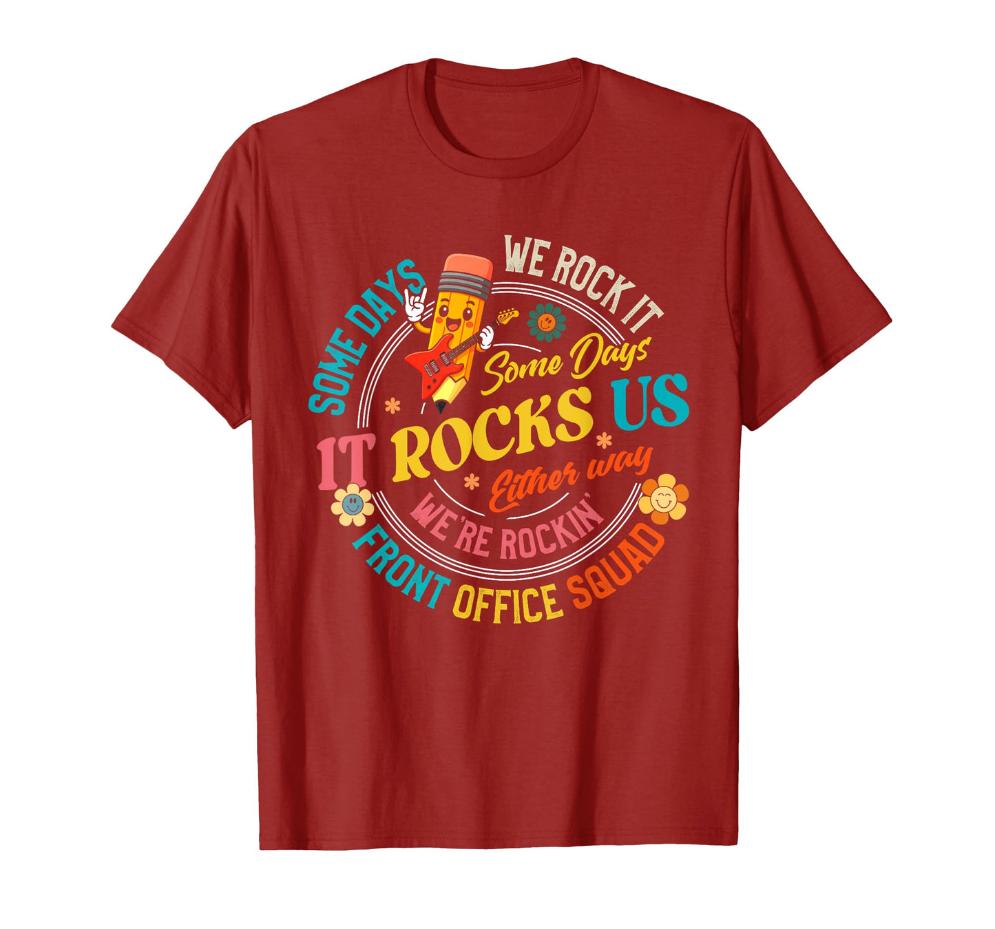 Front Office funny Front desk receptionist admin assistant T-Shirt