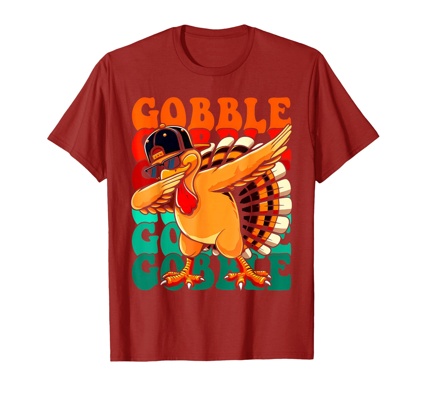 Thanksgiving Turkey Pilgrim Costume for Men Women Kids T-Shirt