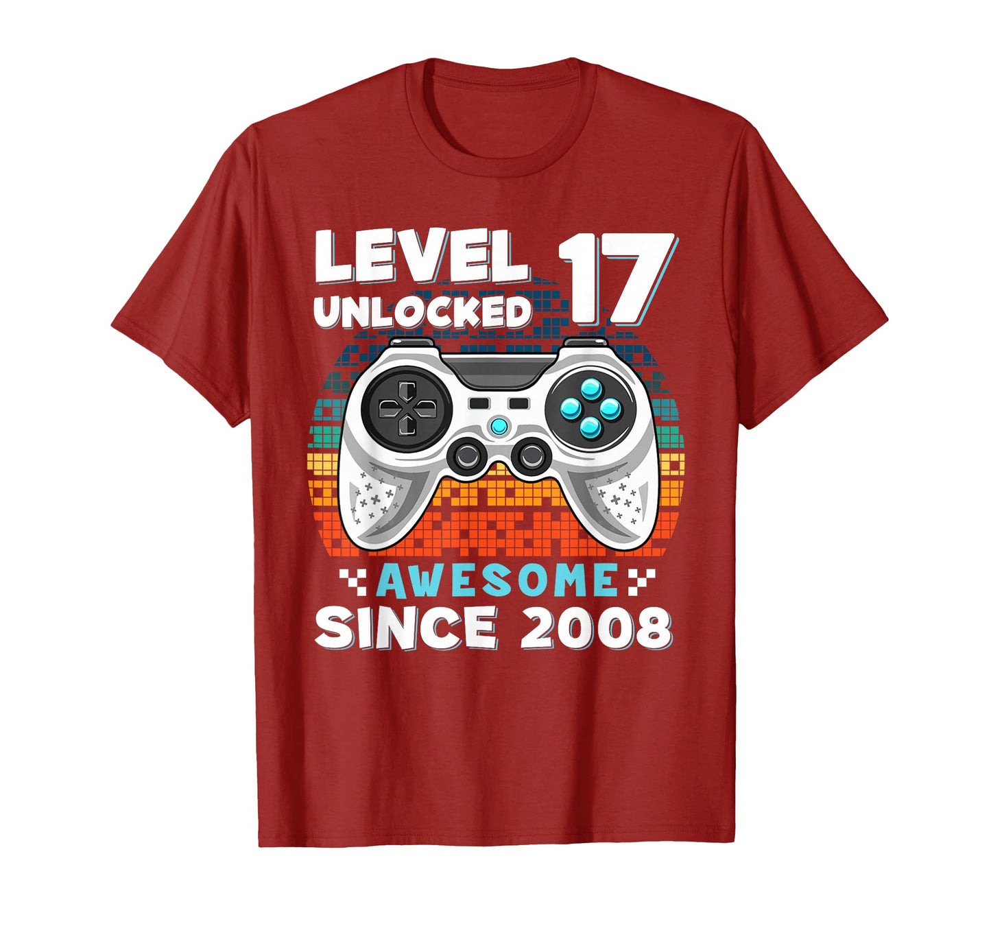 17th Birthday T-Shirt For Boys 17 Years Birthday Gifts T-Shirt