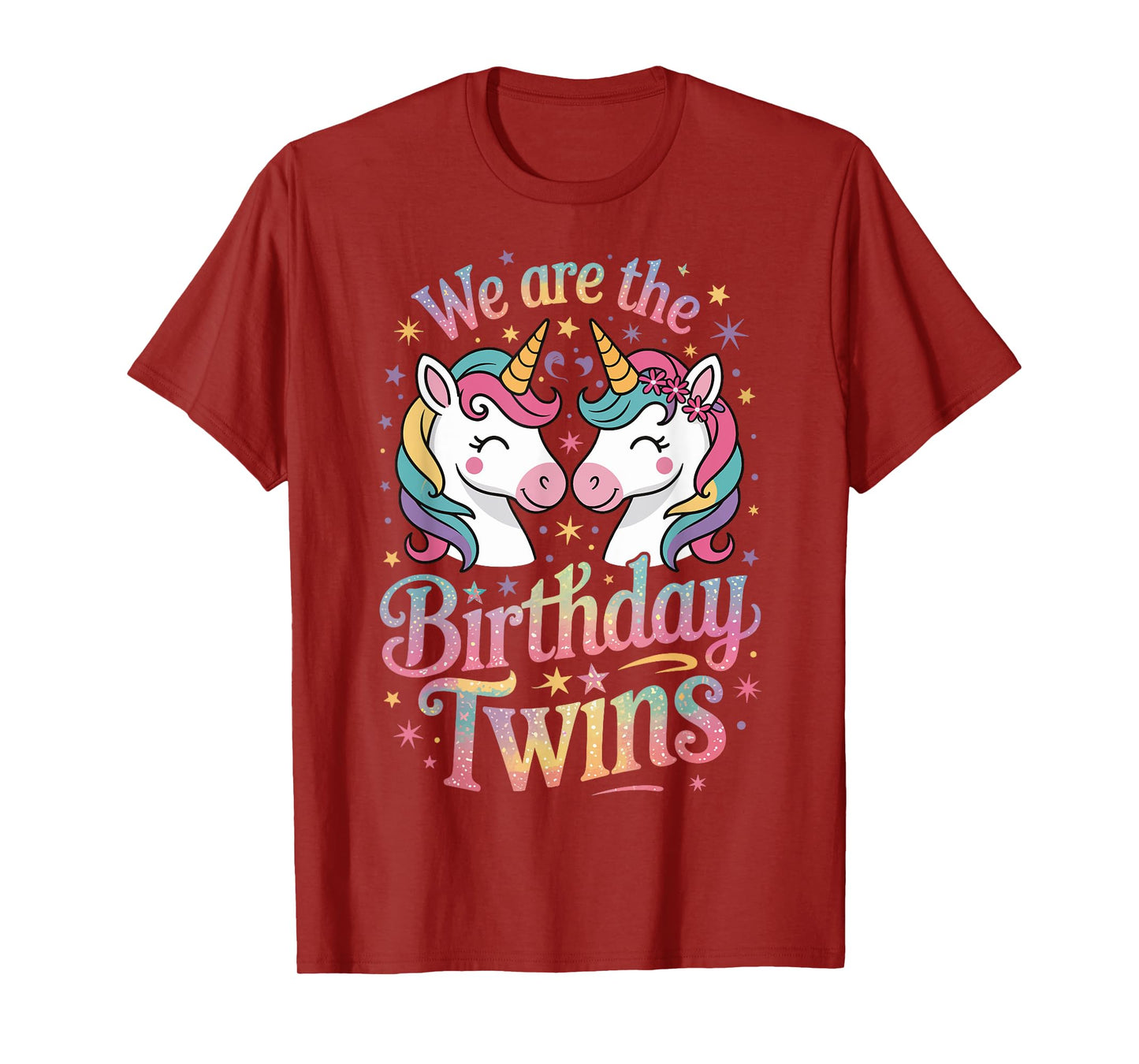 We Are The Birthday Twins T-Shirt