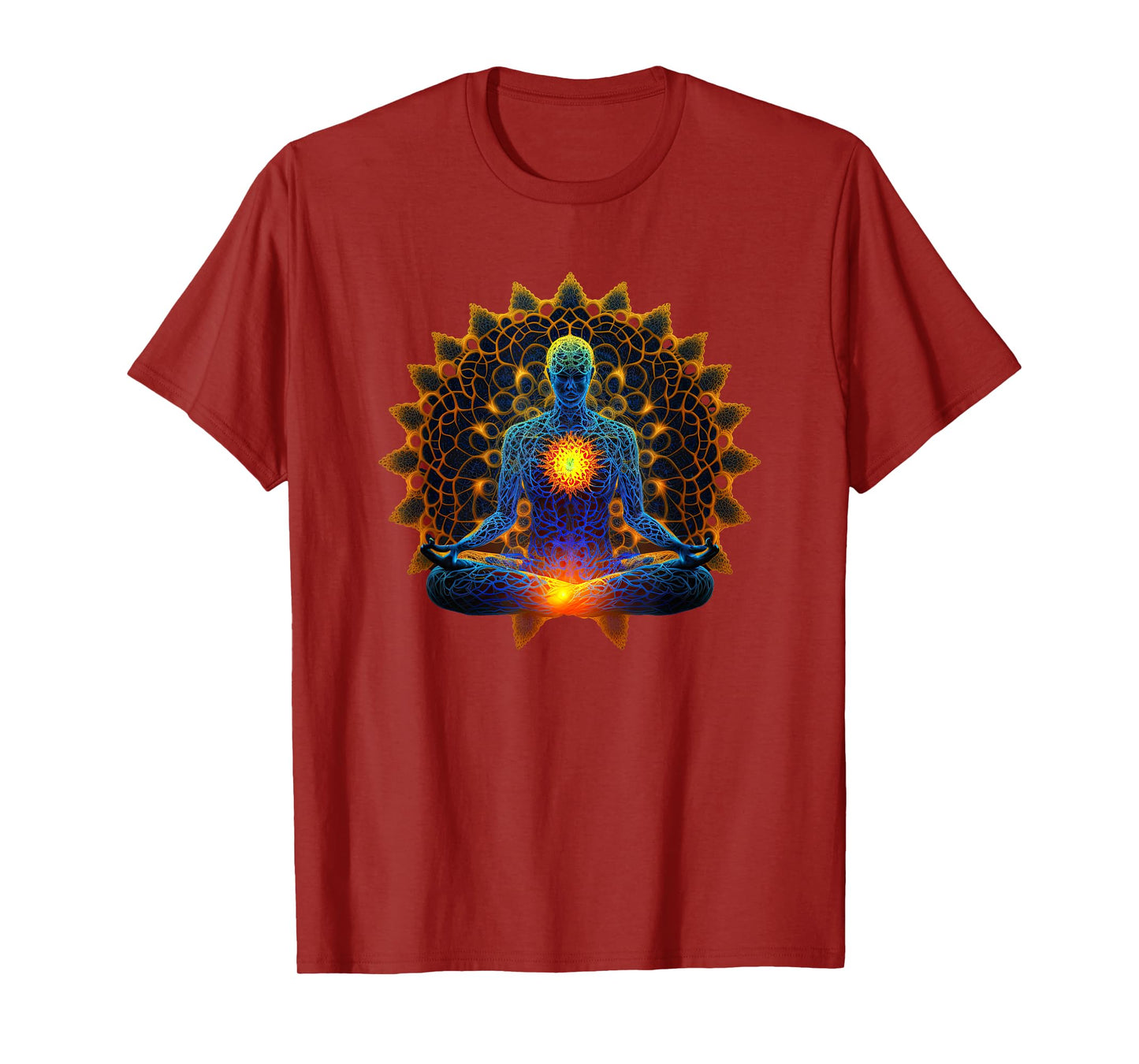 Energy Chakra Yoga Meditation Spiritual T-Shirt