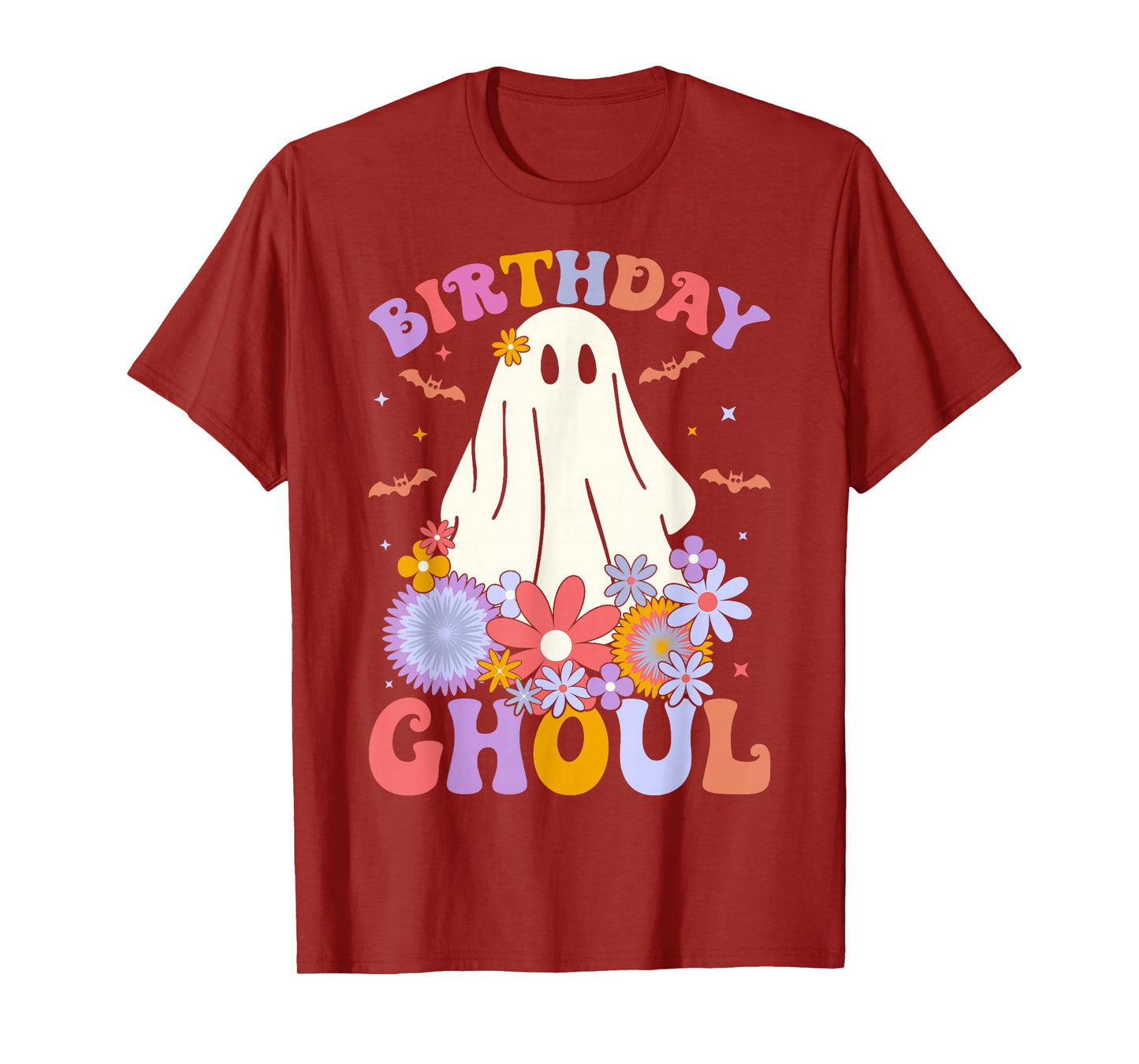 Halloween Birthday Ghoul Bday Party Anniversary Women Girls T-Shirt