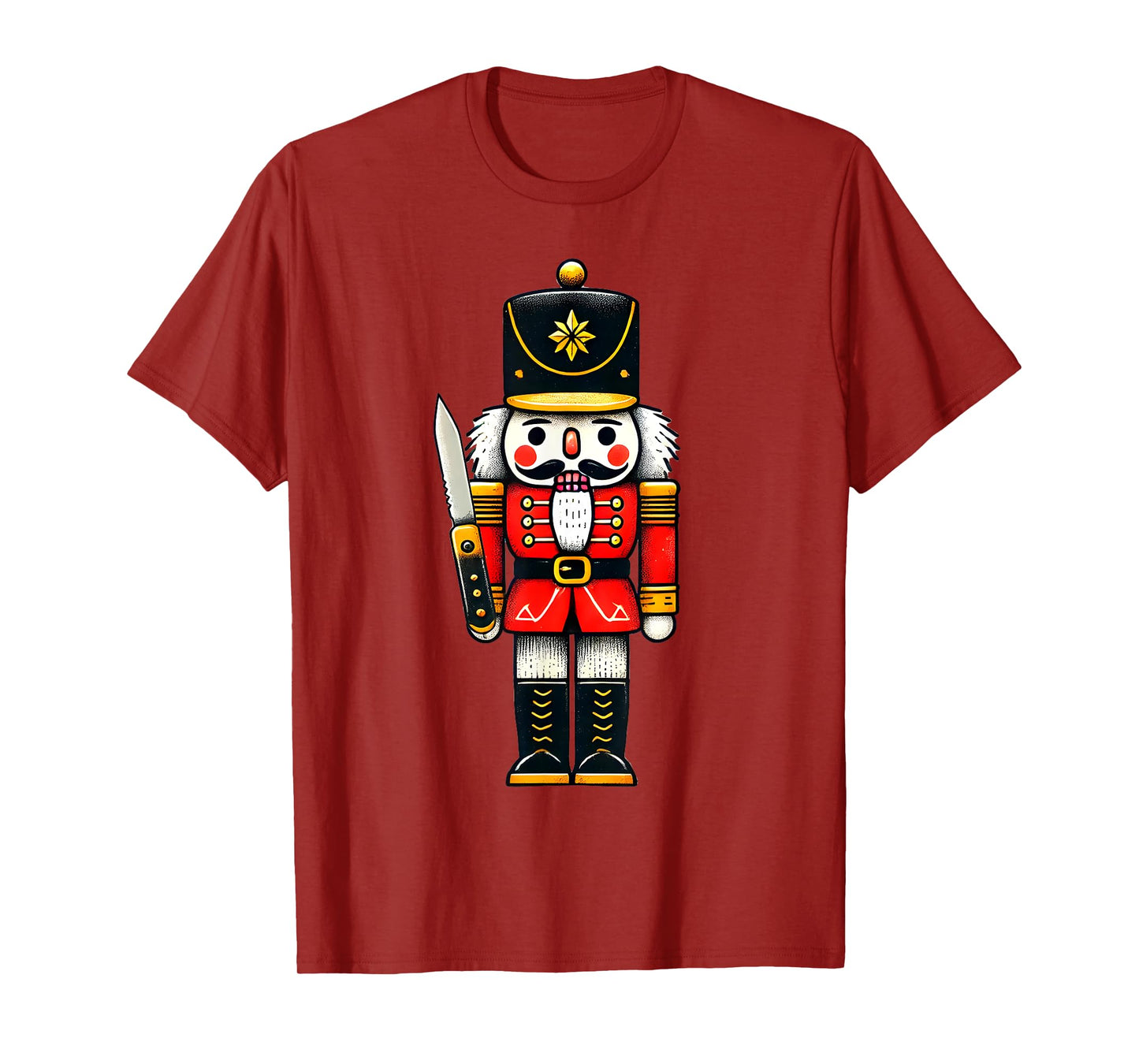 Cute Funny Christmas Happy Holiday Pajama Gift Tee Unisex-Adults Winter Black Short Sleeve T-Shirt Small Classic Fit Pajama Shirt Holiday-Themed T-Shirt