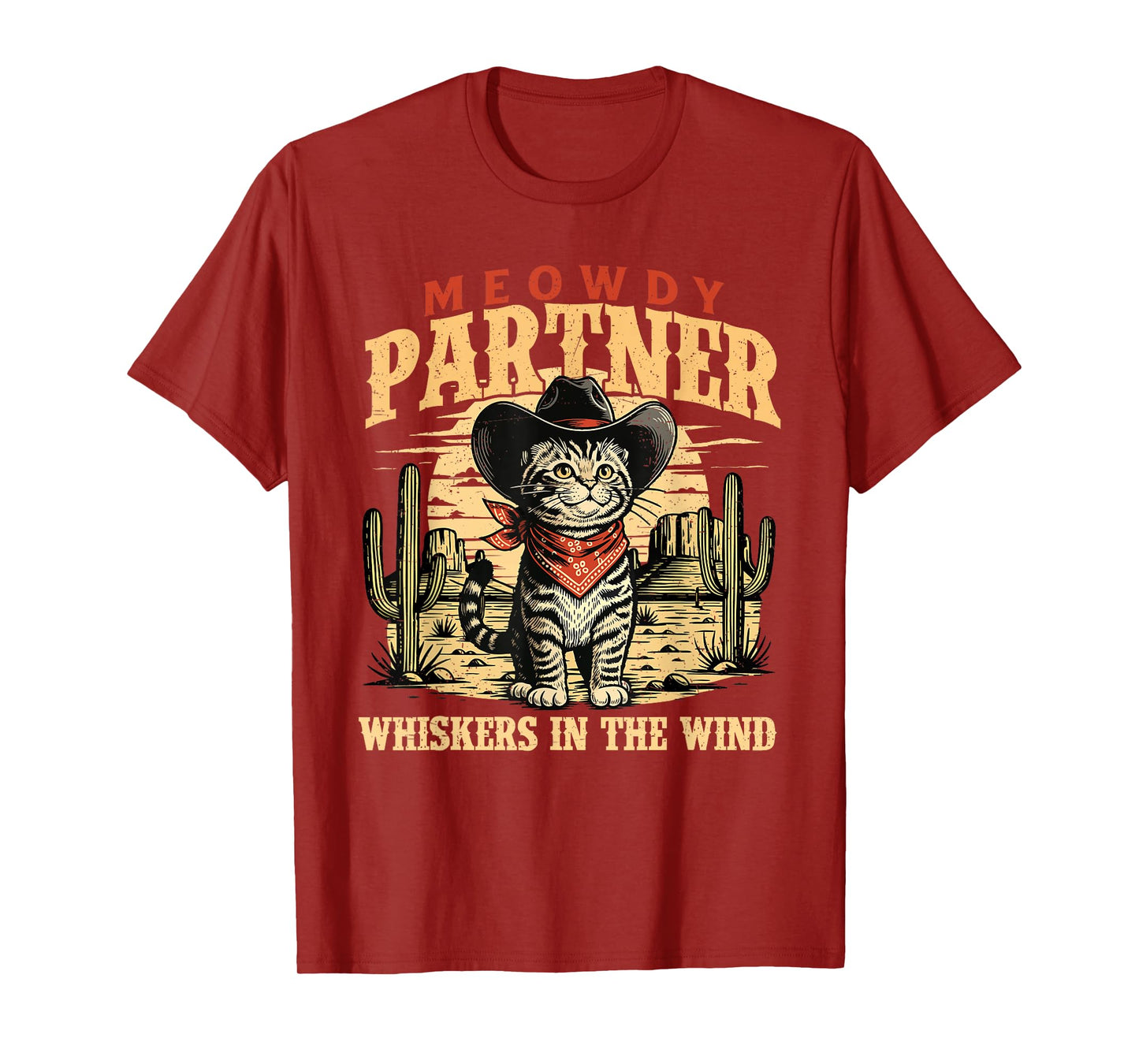 Meowdy Partner - Cowboy Western Cowpoke Country T-Shirt