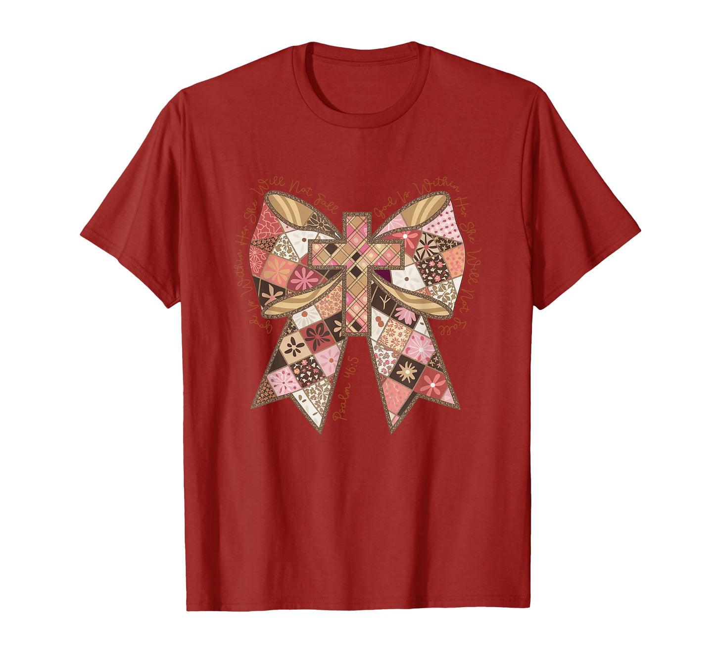 God is Within Her She Will Not Fall T-Shirt