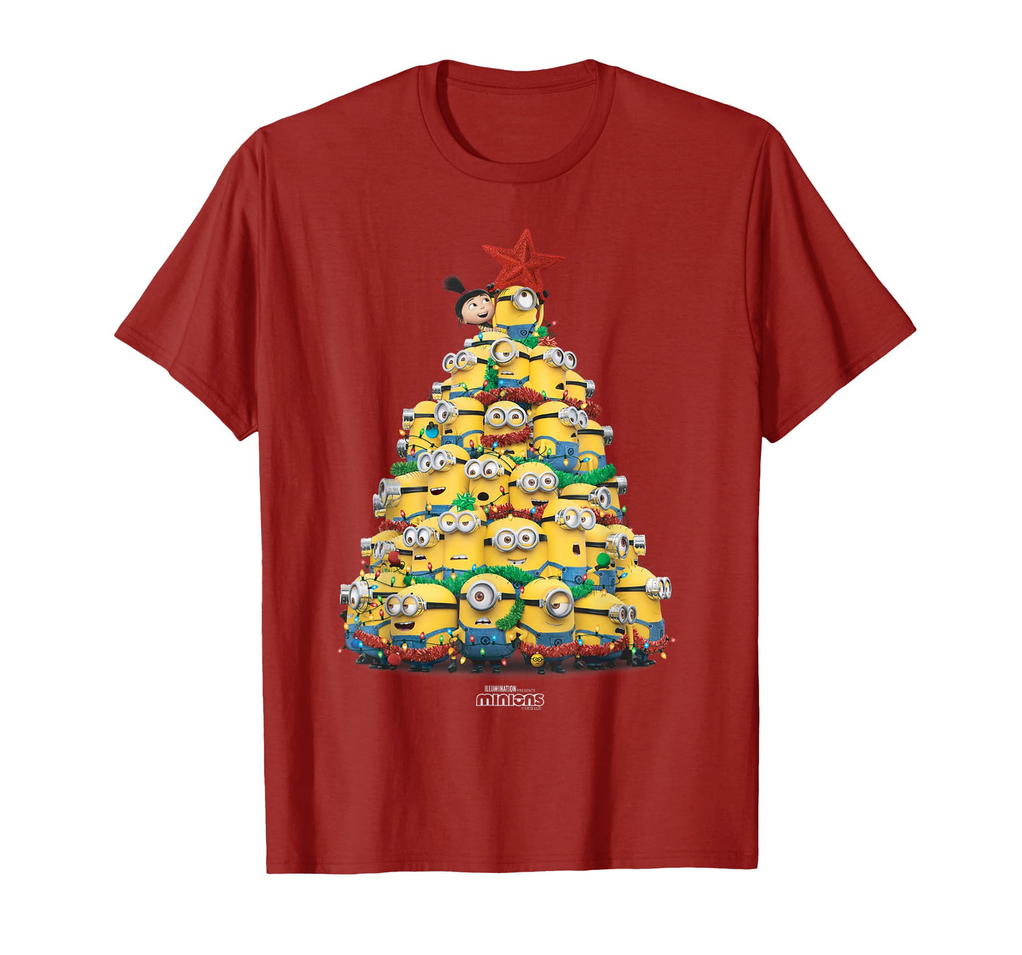 Minions Christmas Tree T-Shirt