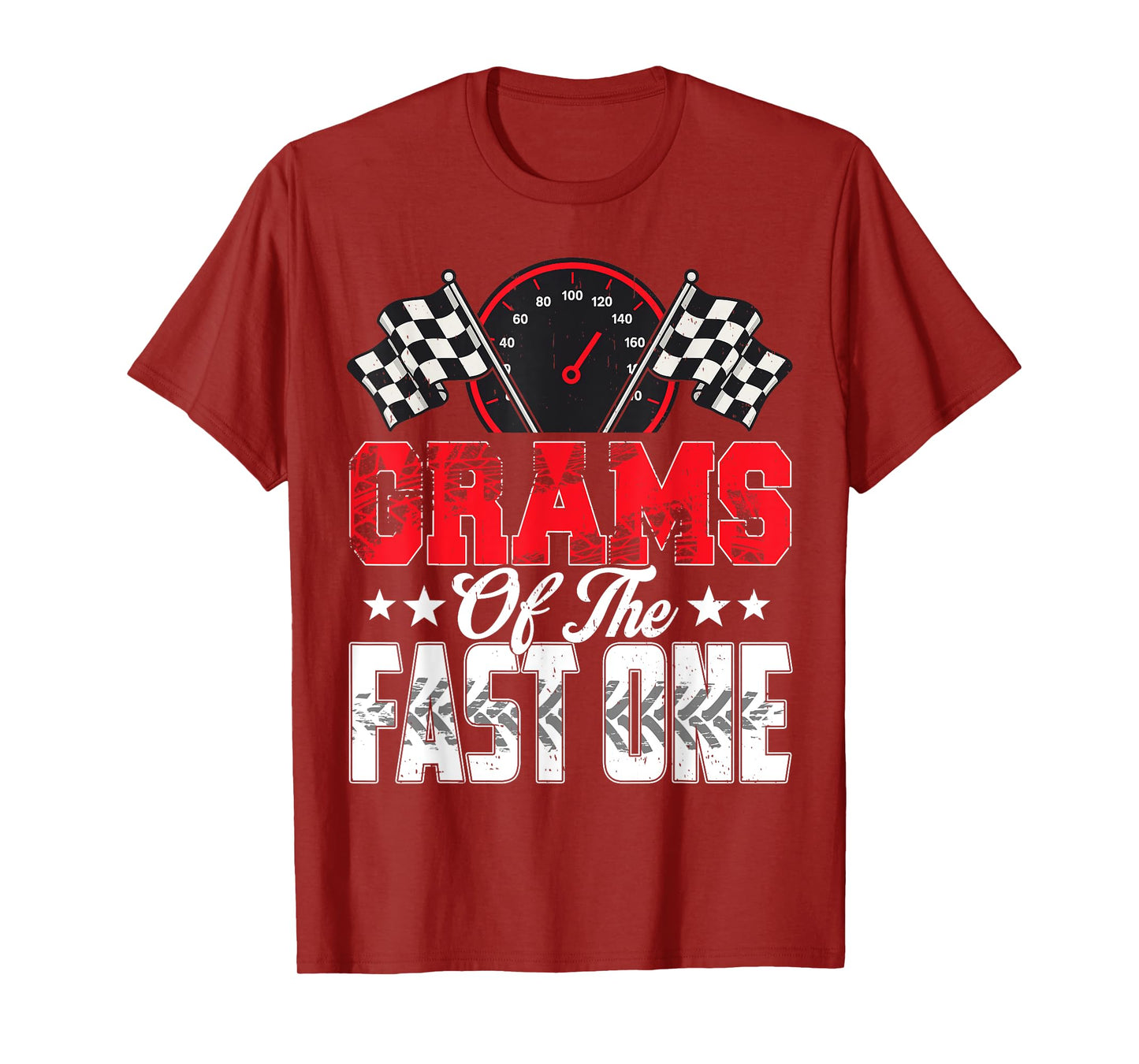 Grams of The Fast One Birthday 1st Race Car Family T-Shirt