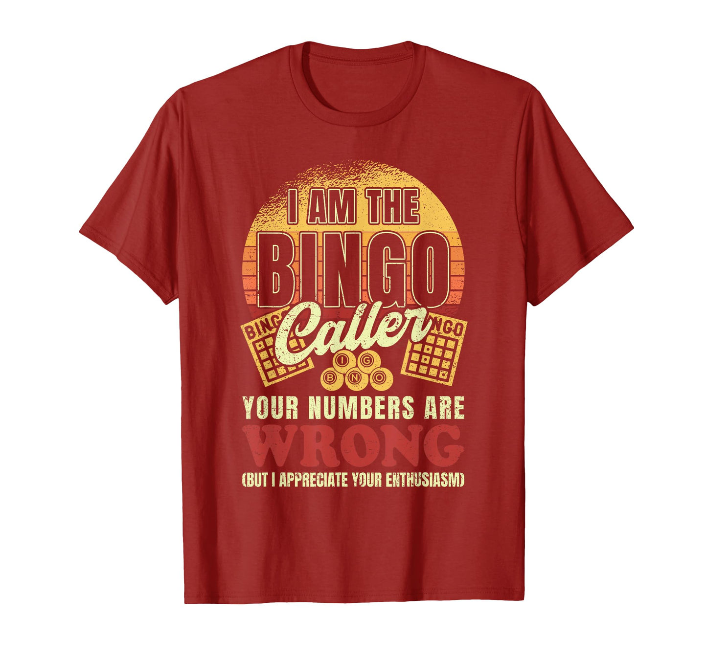Bingo Caller Funny Bingo Game Night T-Shirt