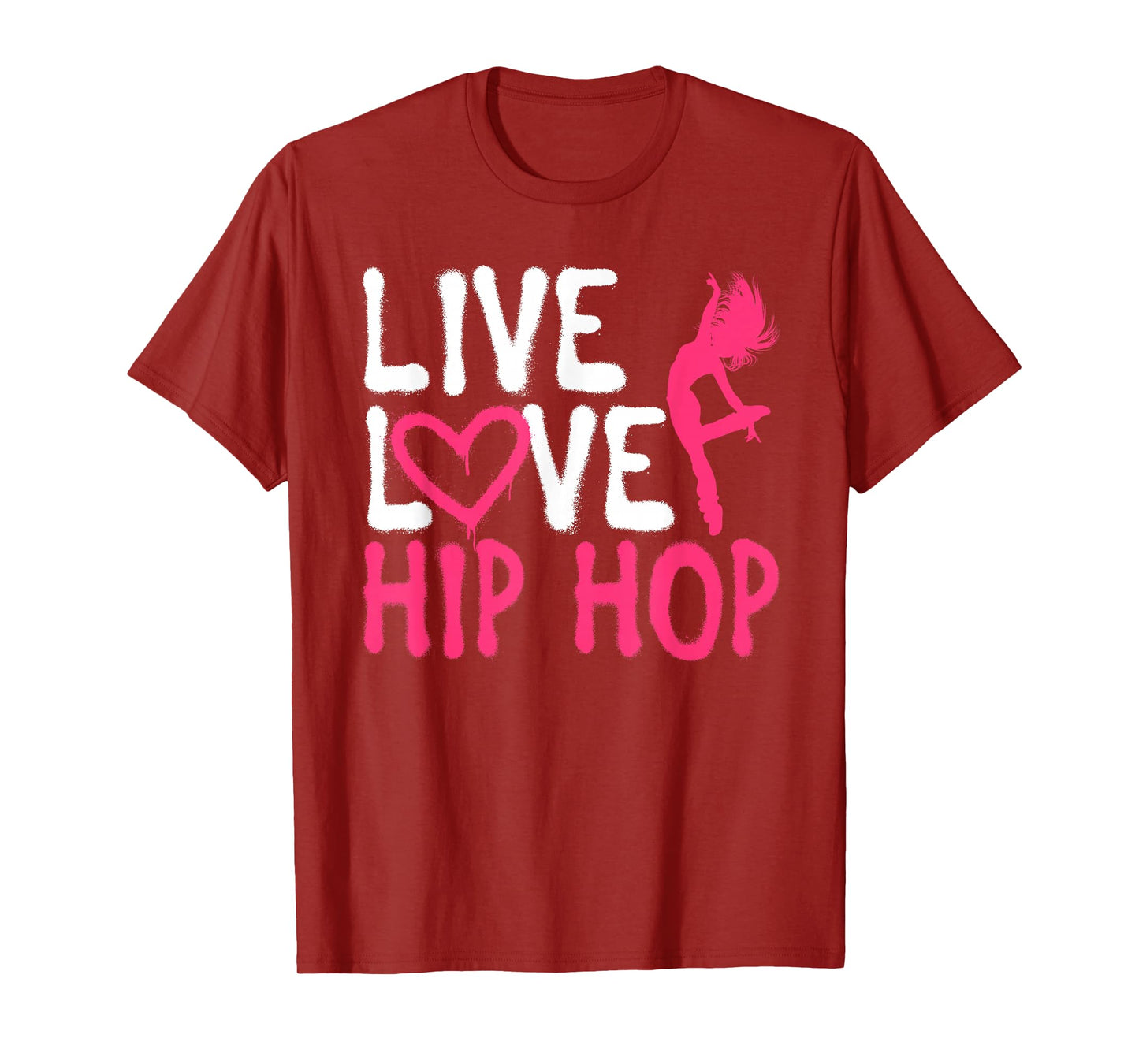 Cool Hip Hop Dancer Design For Women Girls Hip Hop Lovers T-Shirt
