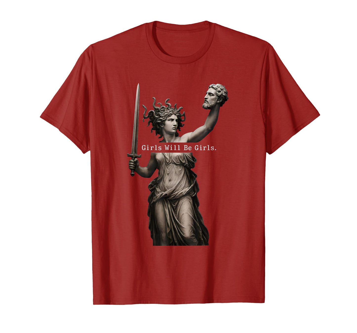 Girl Will Be Girls Witch Witchy Spooky Monster Halloween T-Shirt